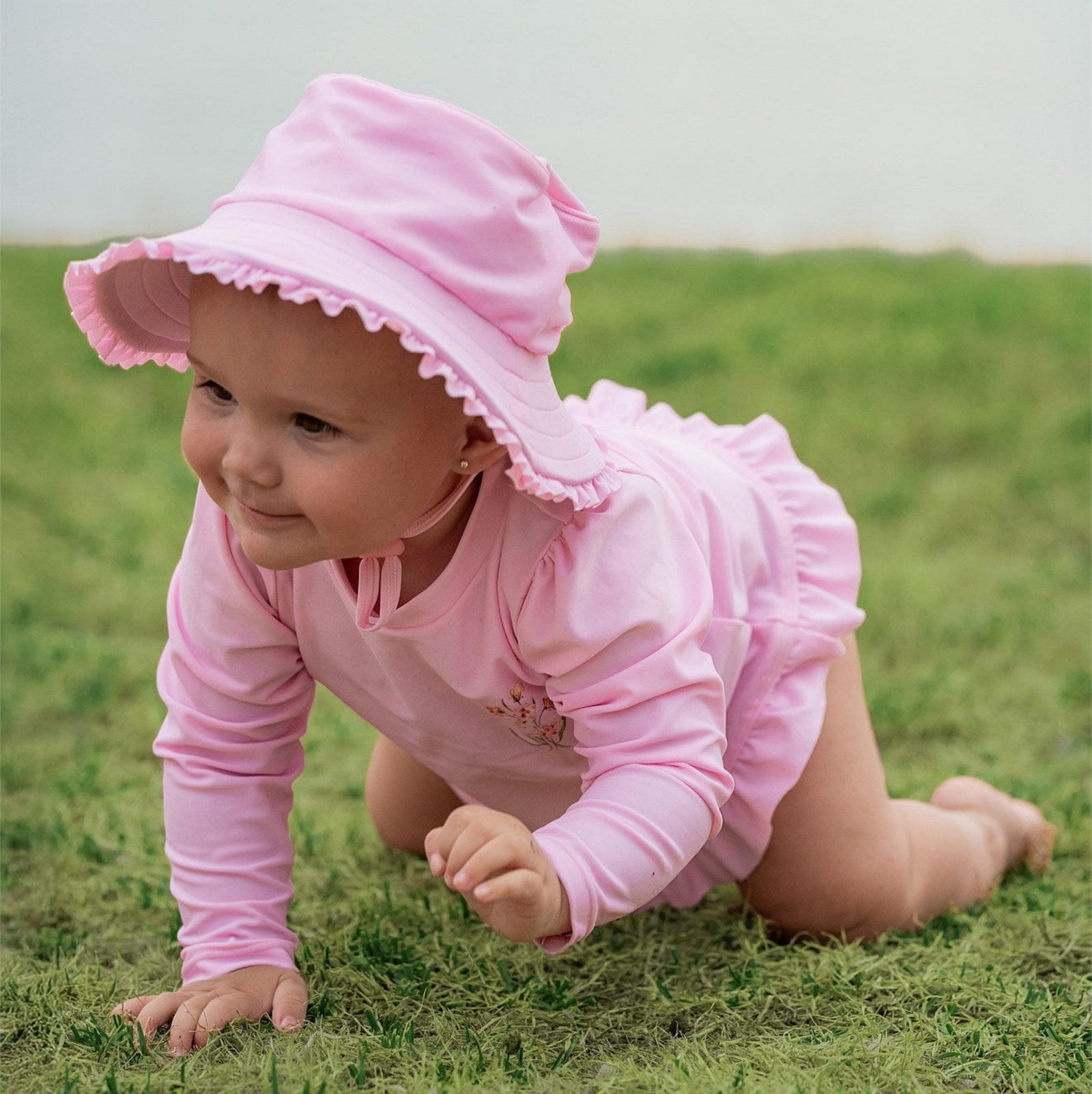 Bebe Swim Hat - Pale Pink