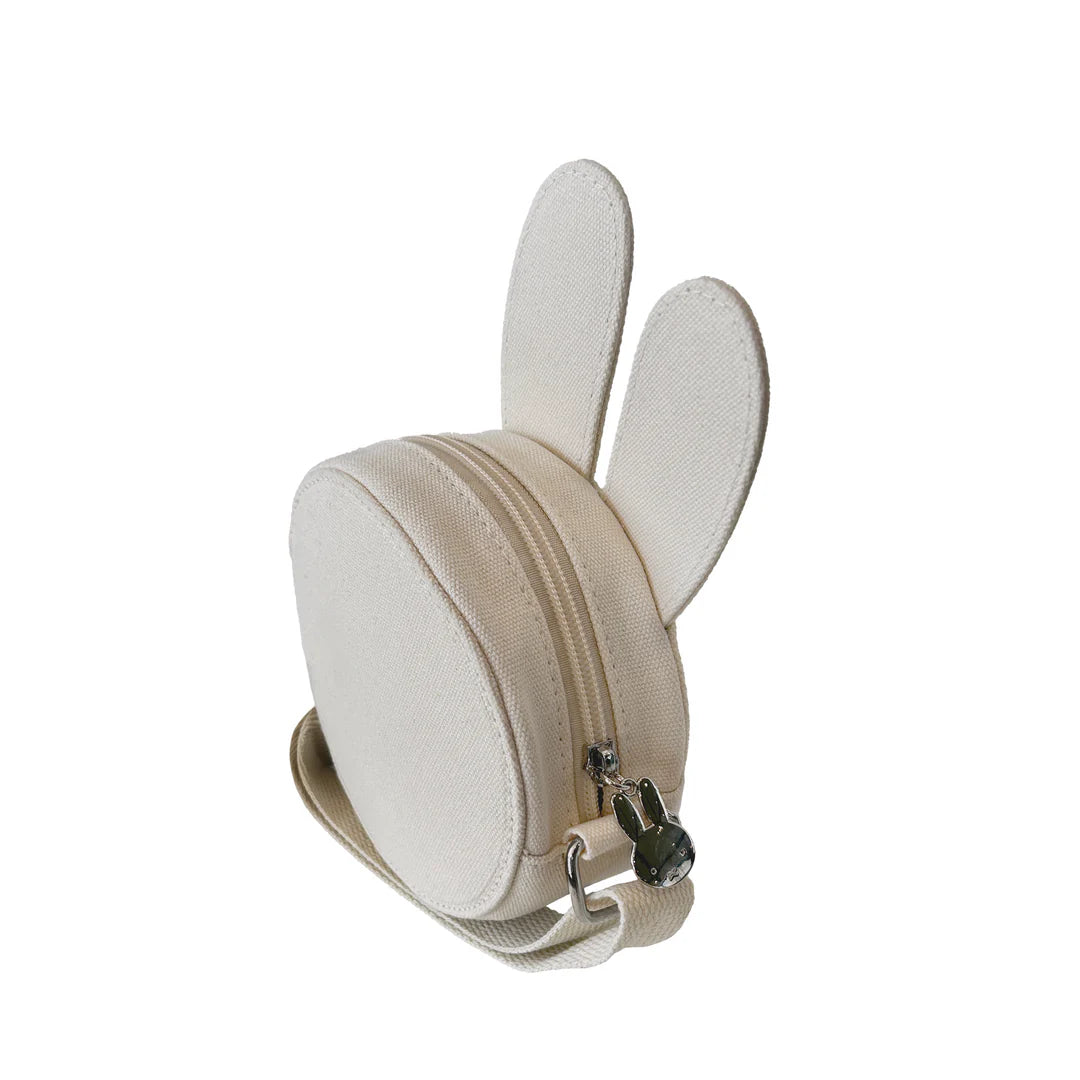 Miffy Canvas Ears Crossbody Bag - Off White