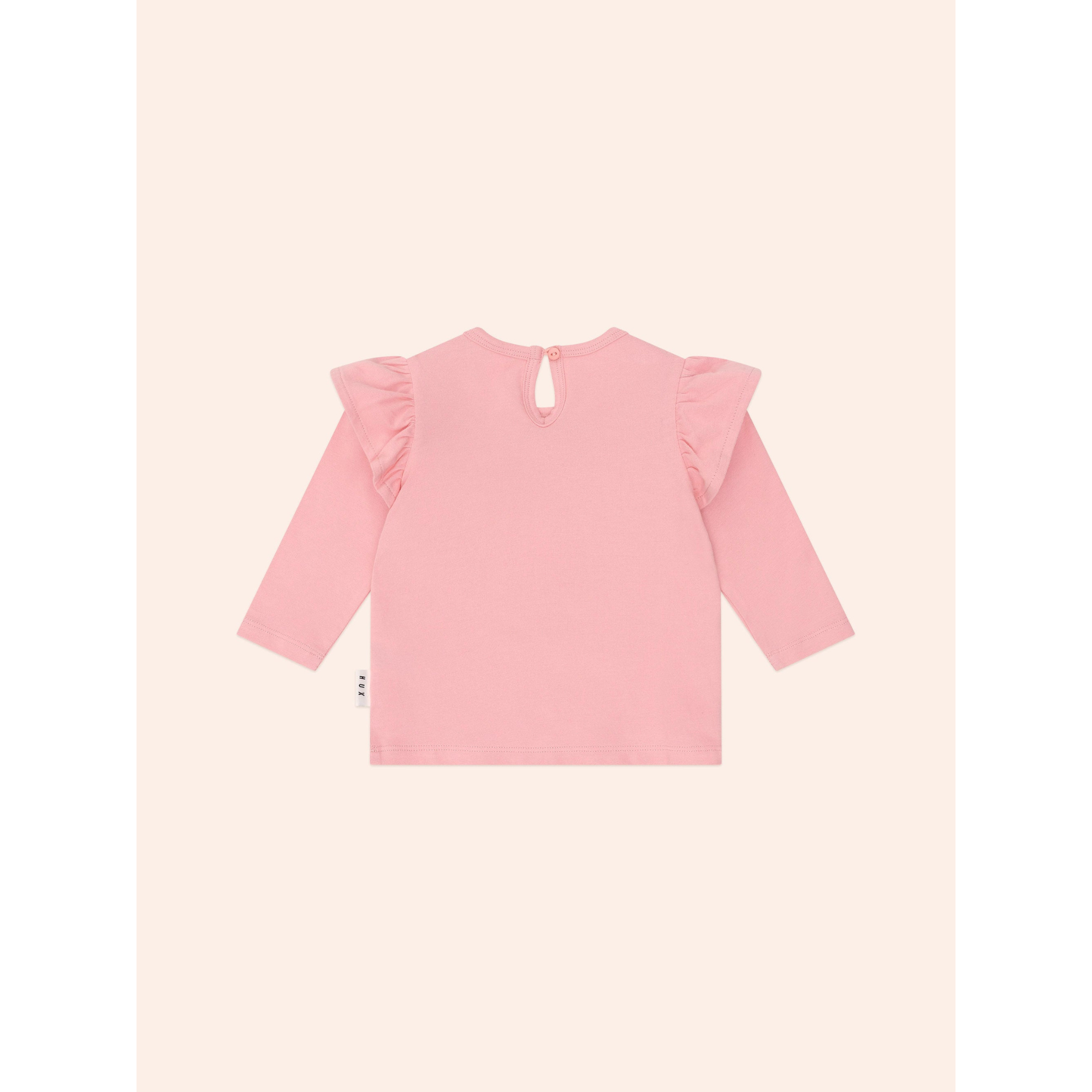Huxbaby Whimsical Unicorn Frill Top