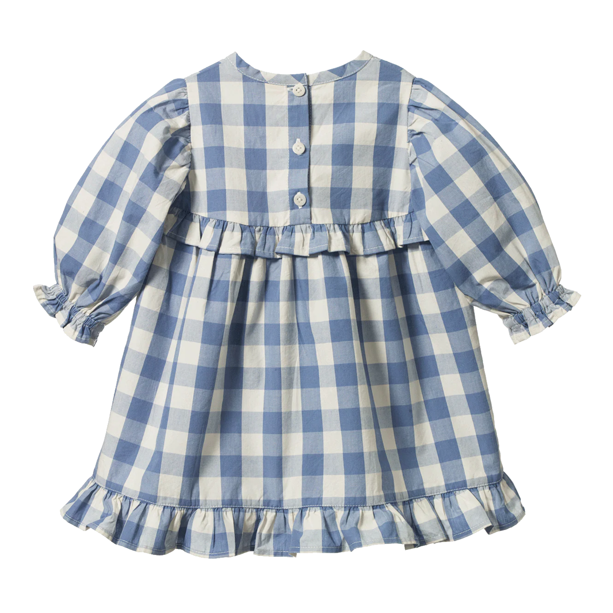 Nature Baby Nora Dress - Bluebelle Check