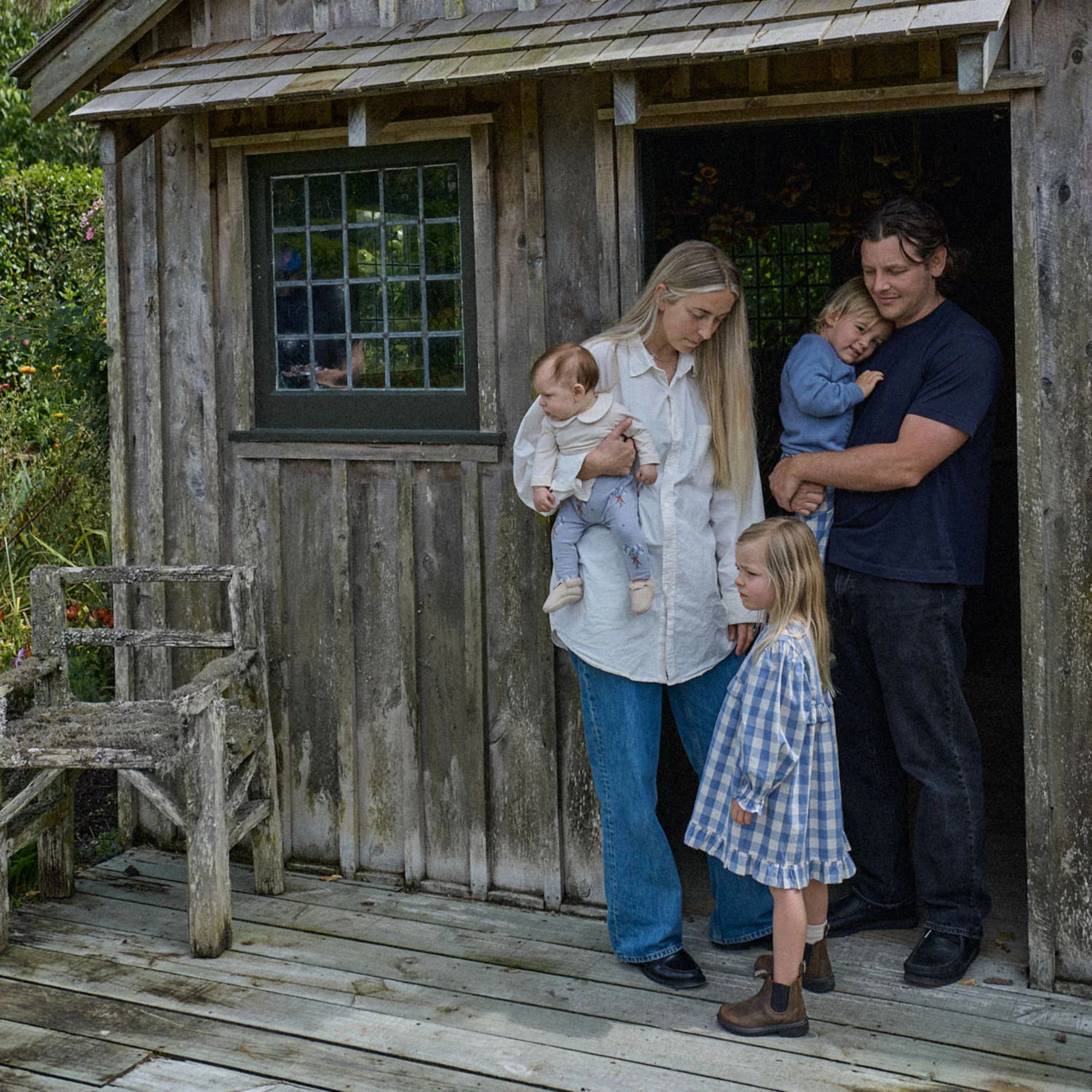 Nature Baby Nora Dress - Bluebelle Check