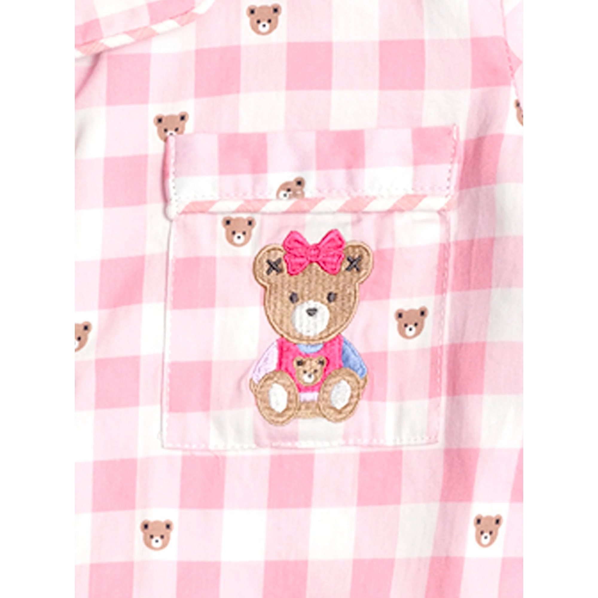 Huxbaby - Huxette Check PJs- Pink