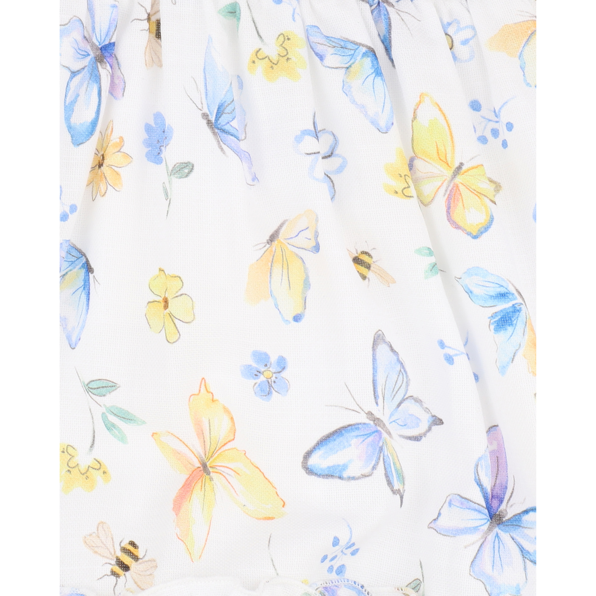 Bébé Libby Tiered Butterfly Dress - Butterfly Print