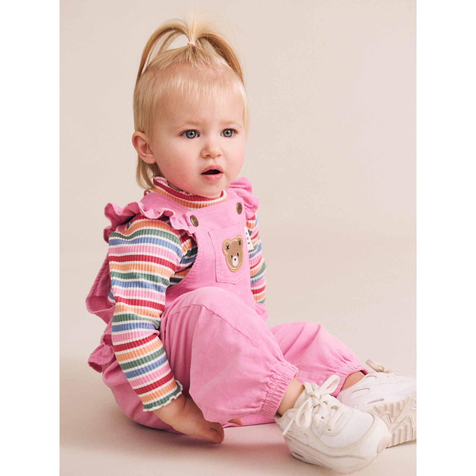 Huxbaby Tutti Frutti Stripe Rib Skivvy