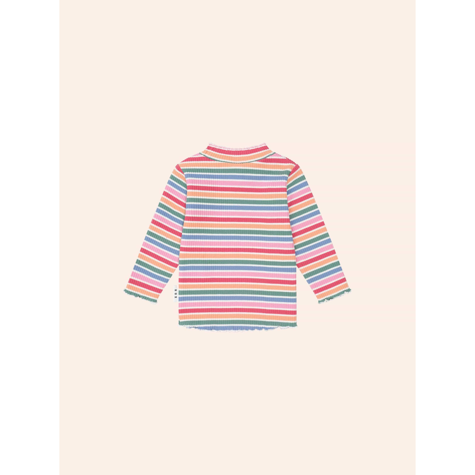 Huxbaby Tutti Frutti Stripe Rib Skivvy
