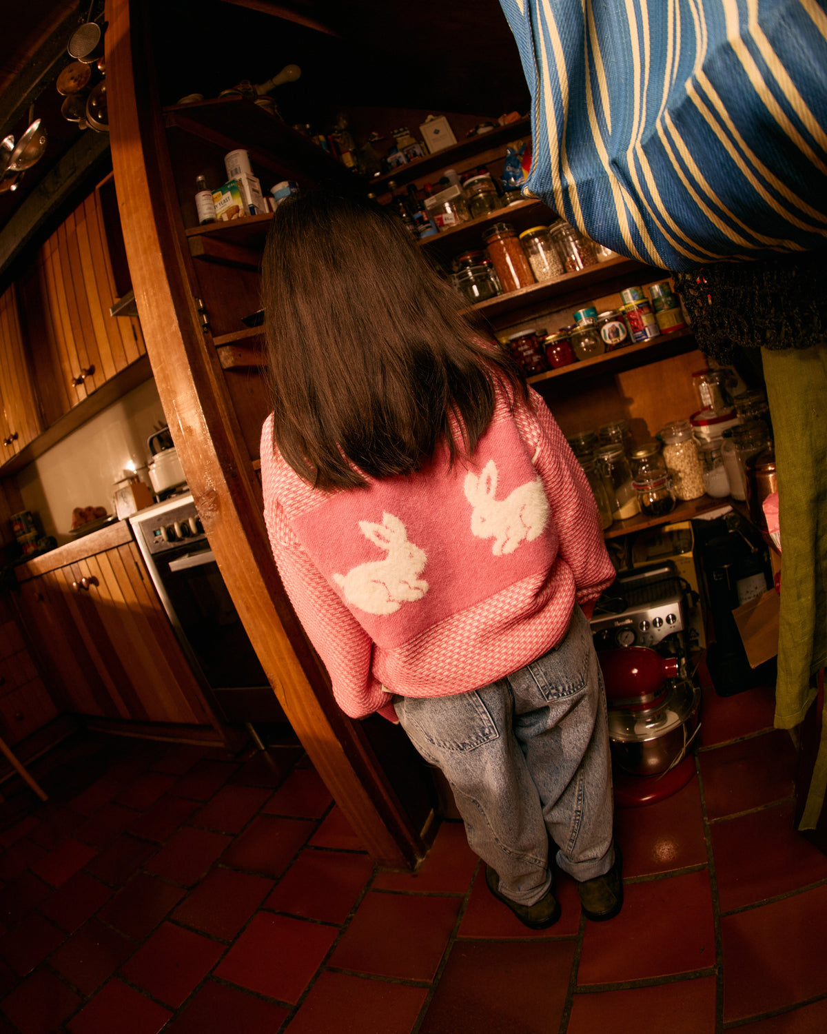 Goldie + Ace Bunny Knit Cardigan