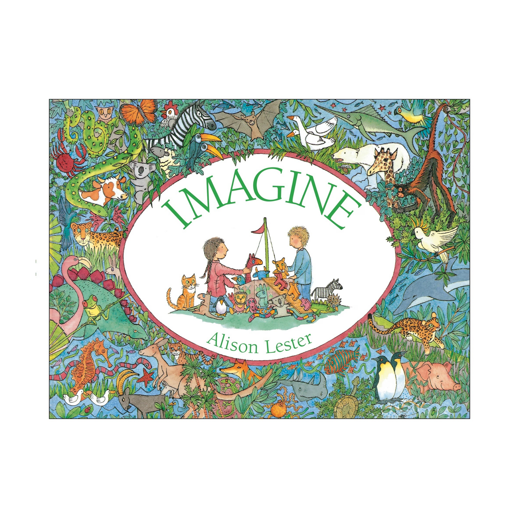 Imagine Board Book - Alison Lester