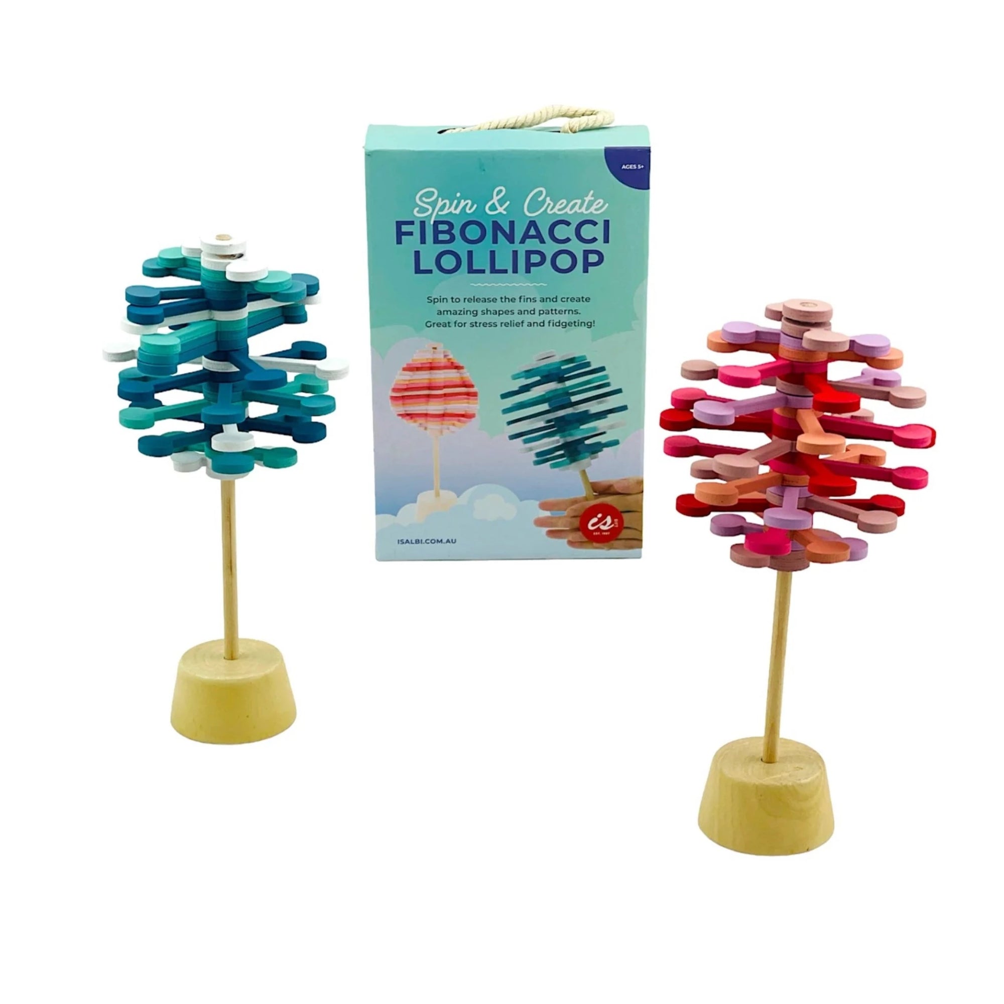 Spin & Create Fibonacci Lollipop