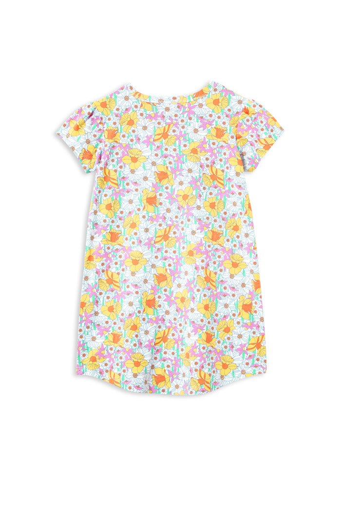 Milky Daffodil Nightie - Multi color