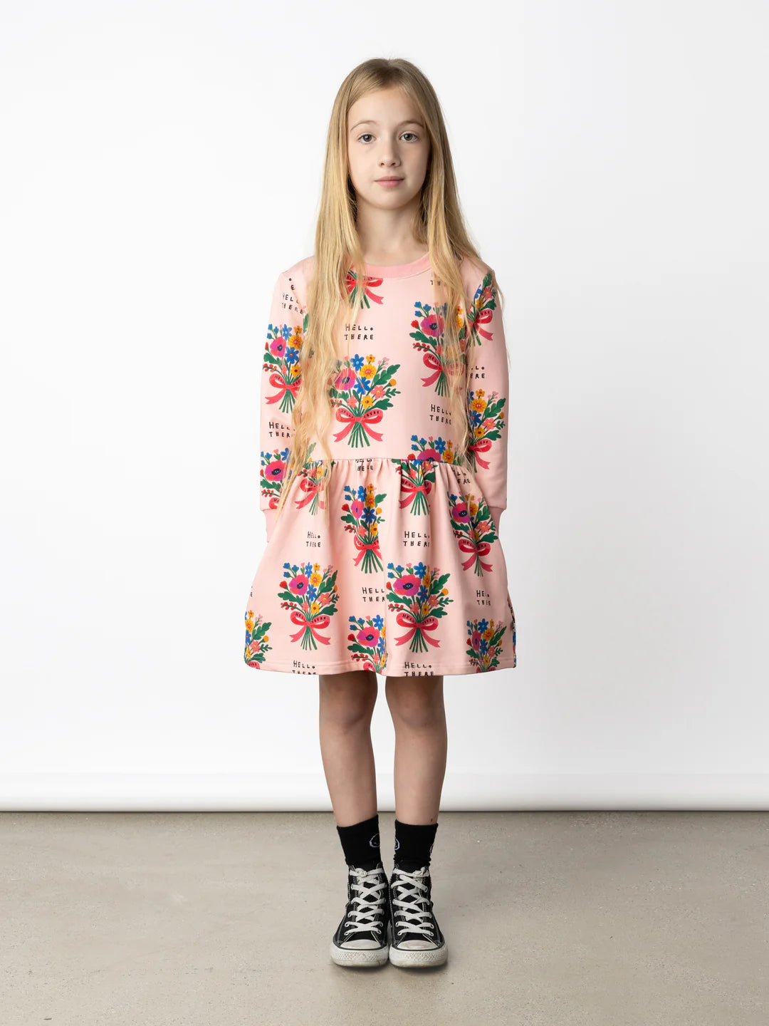 Minti Painted Bouquet Dress