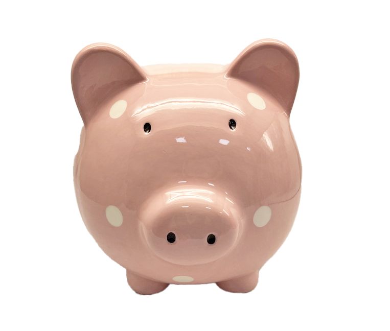Piggy Bank - Pink