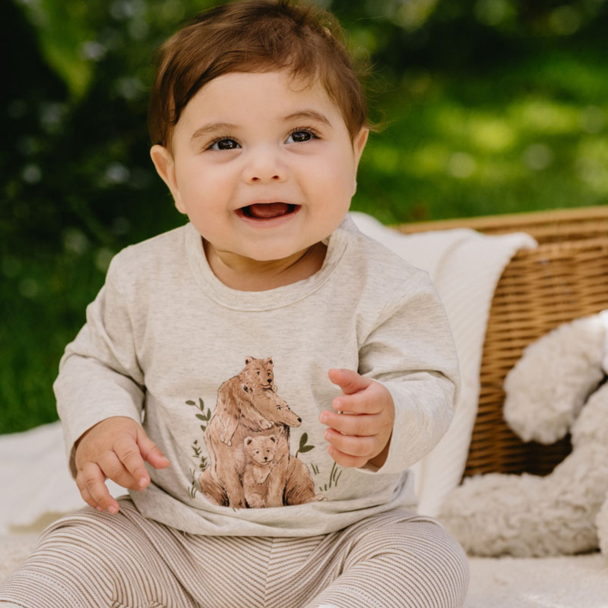 Bebe Mateo Bear Tee