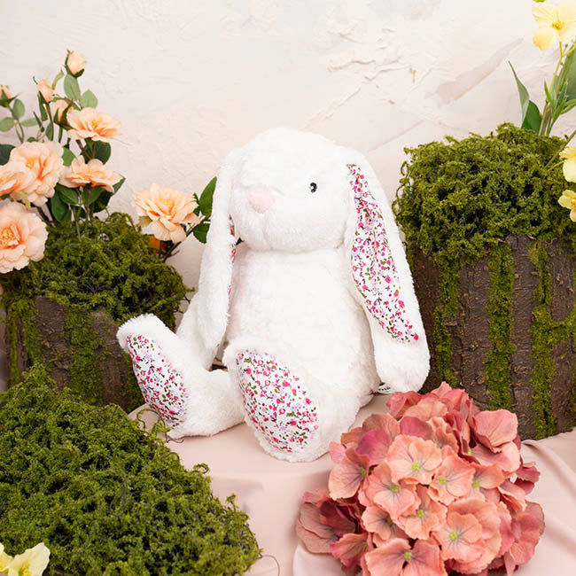 Bunny Lucy Soft Toy - White