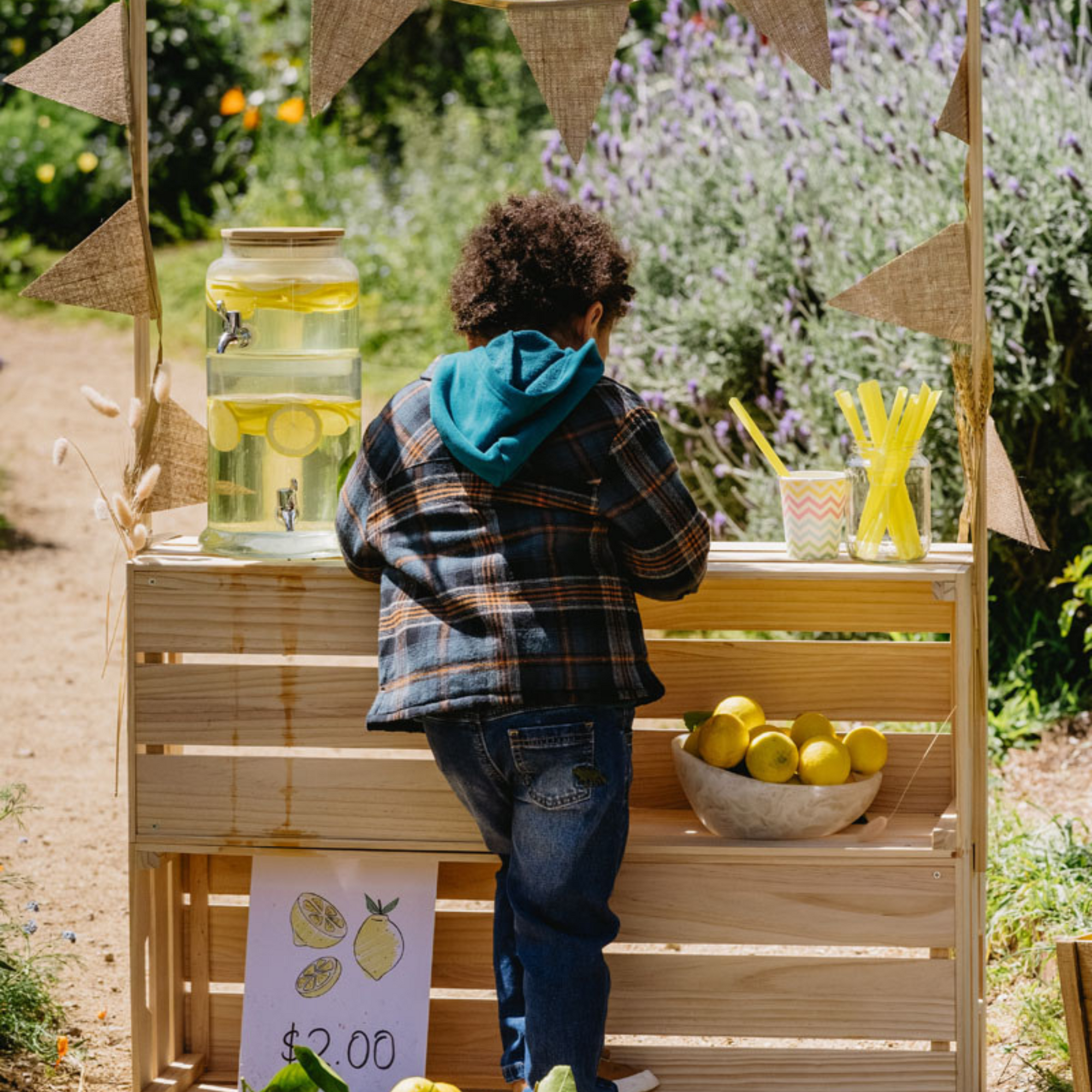 Fox & Finch Boys Check Shacket