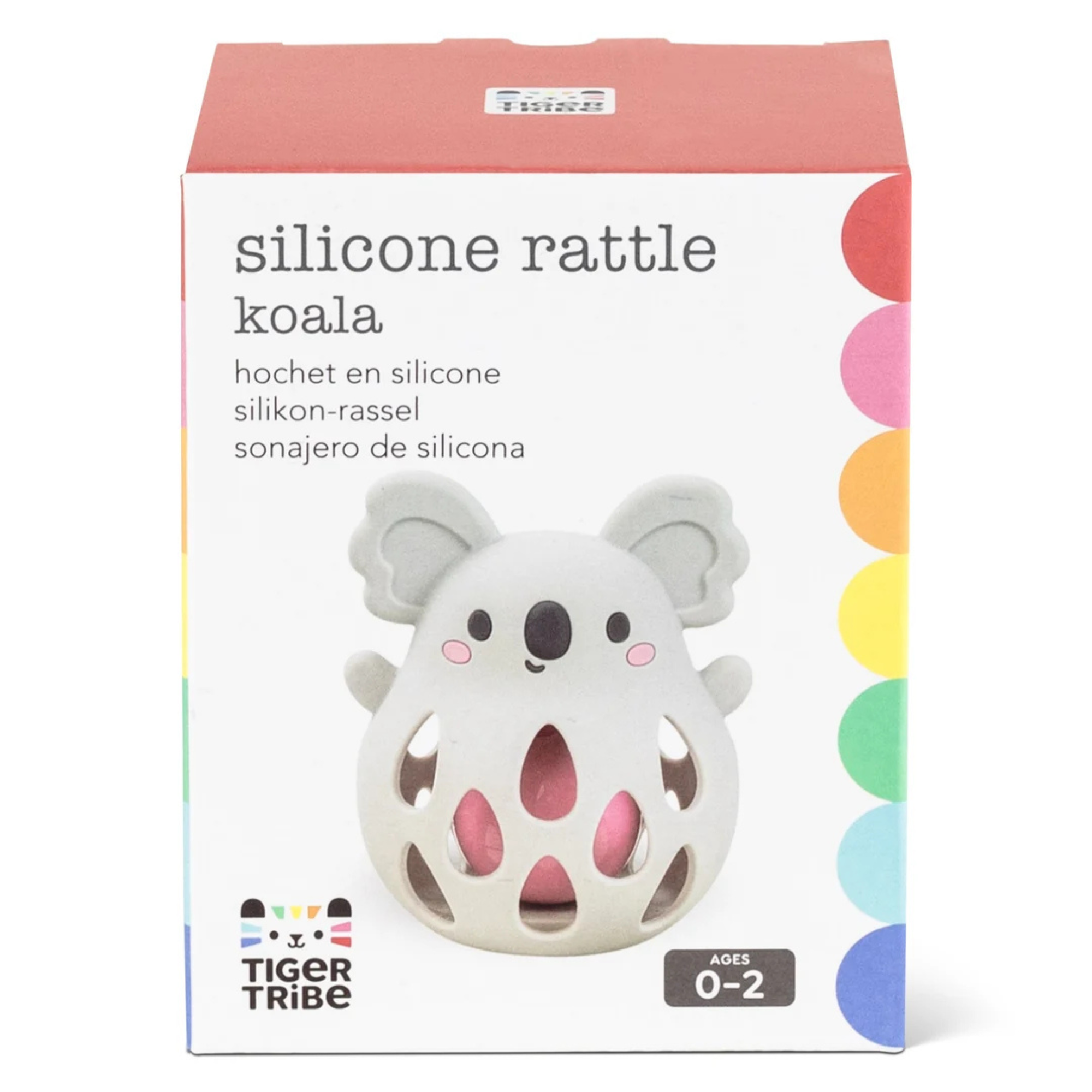 Tiger Tribe Silicone Rattle - Koala