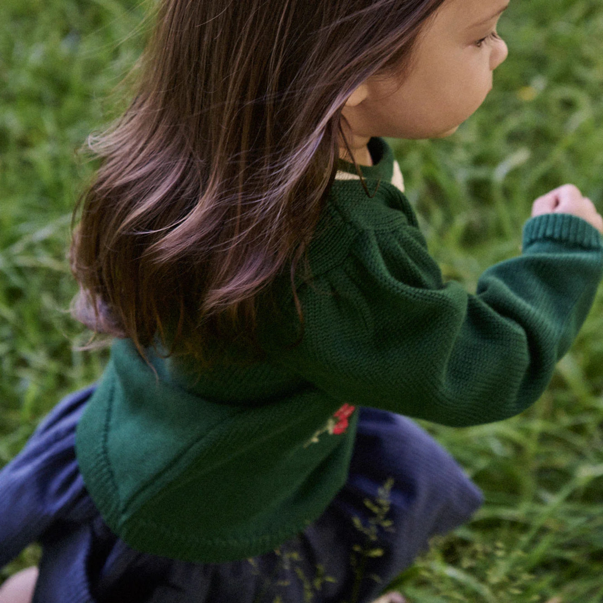 Nature Baby Margot Sweater - Eden Garden
