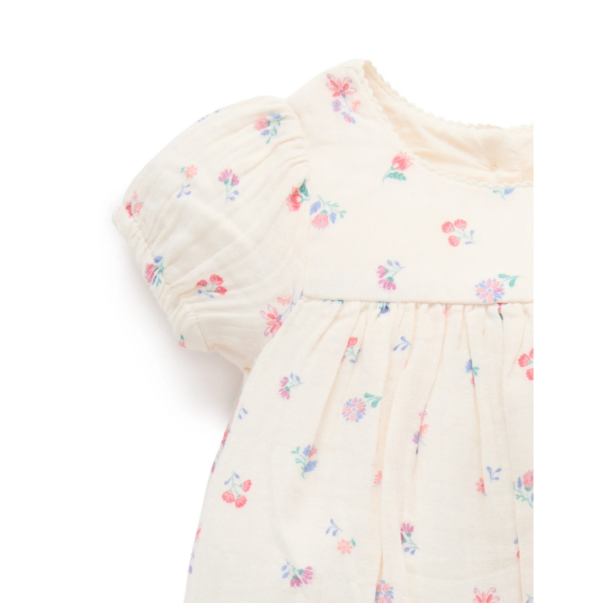 Purebaby Fiesta Romper - Marigold Print