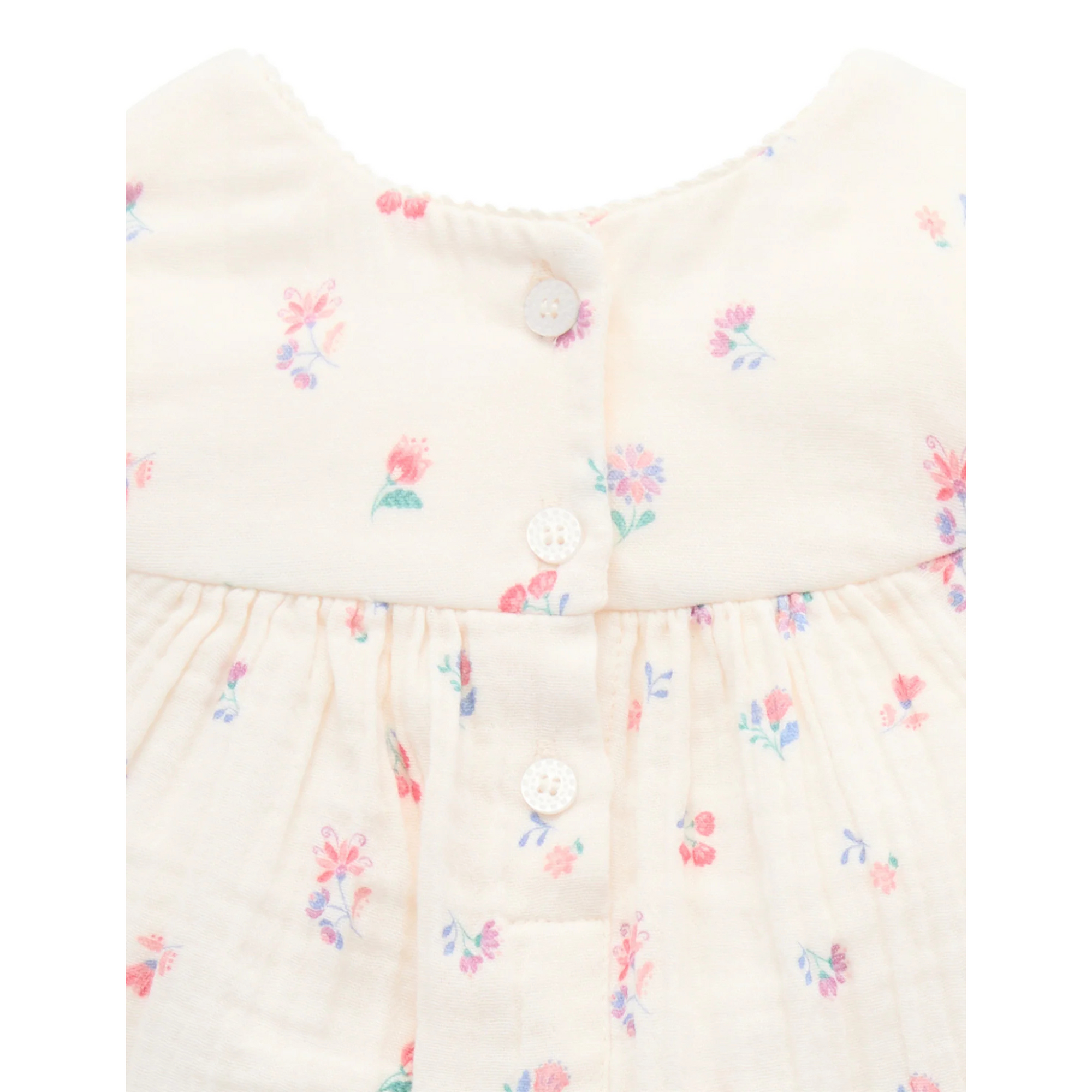 Purebaby Fiesta Romper - Marigold Print