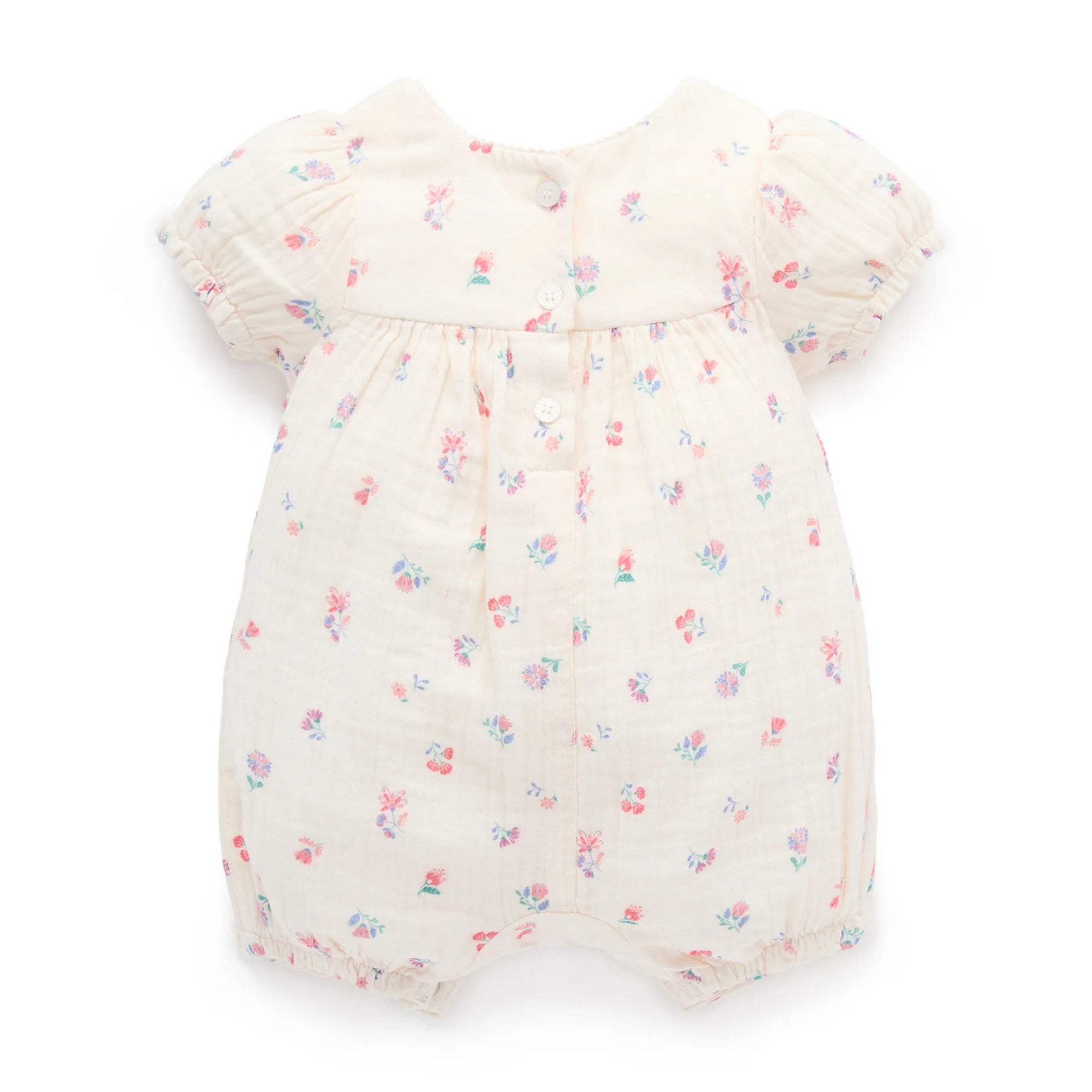 Purebaby Fiesta Romper - Marigold Print