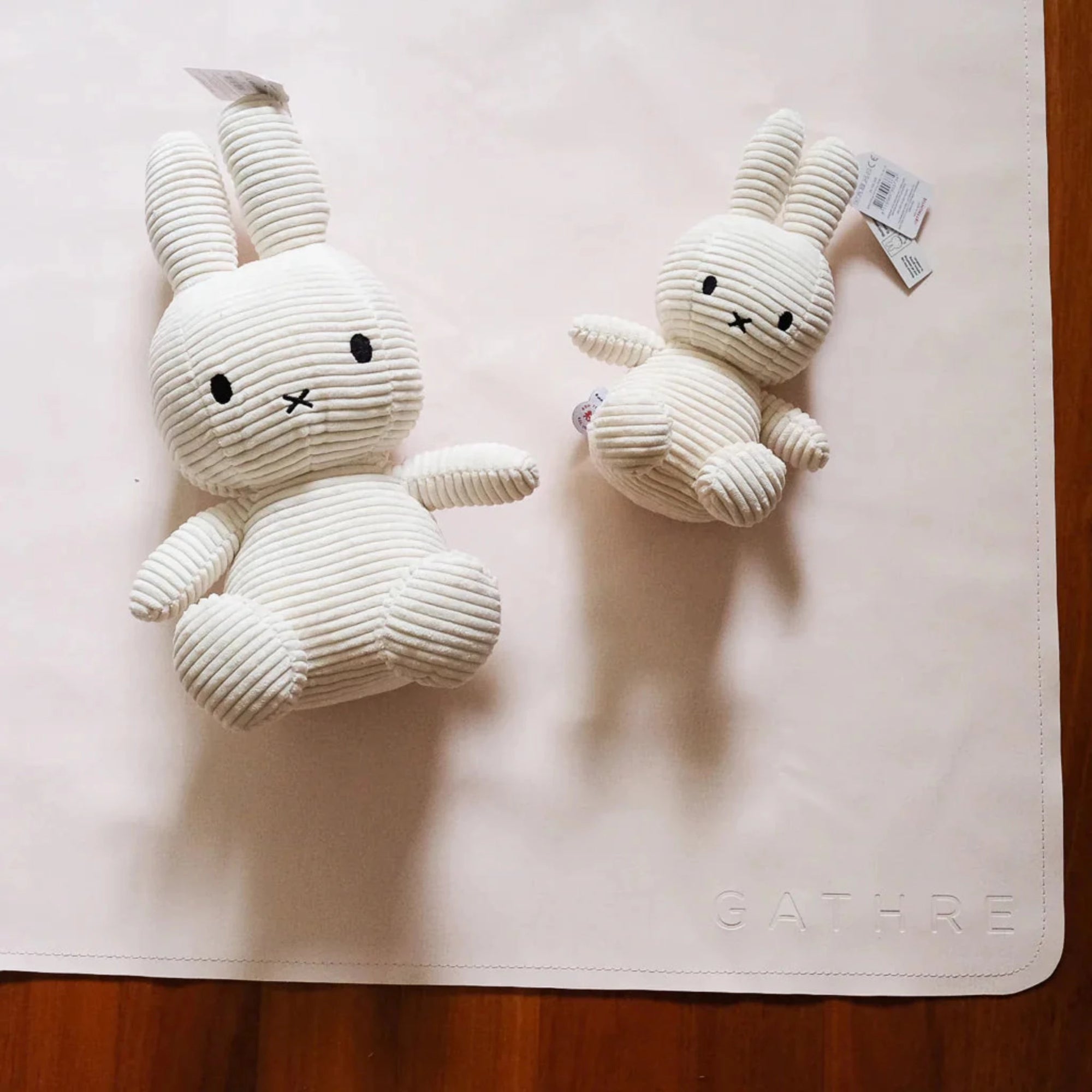 Miffy Sitting Corduroy Off White