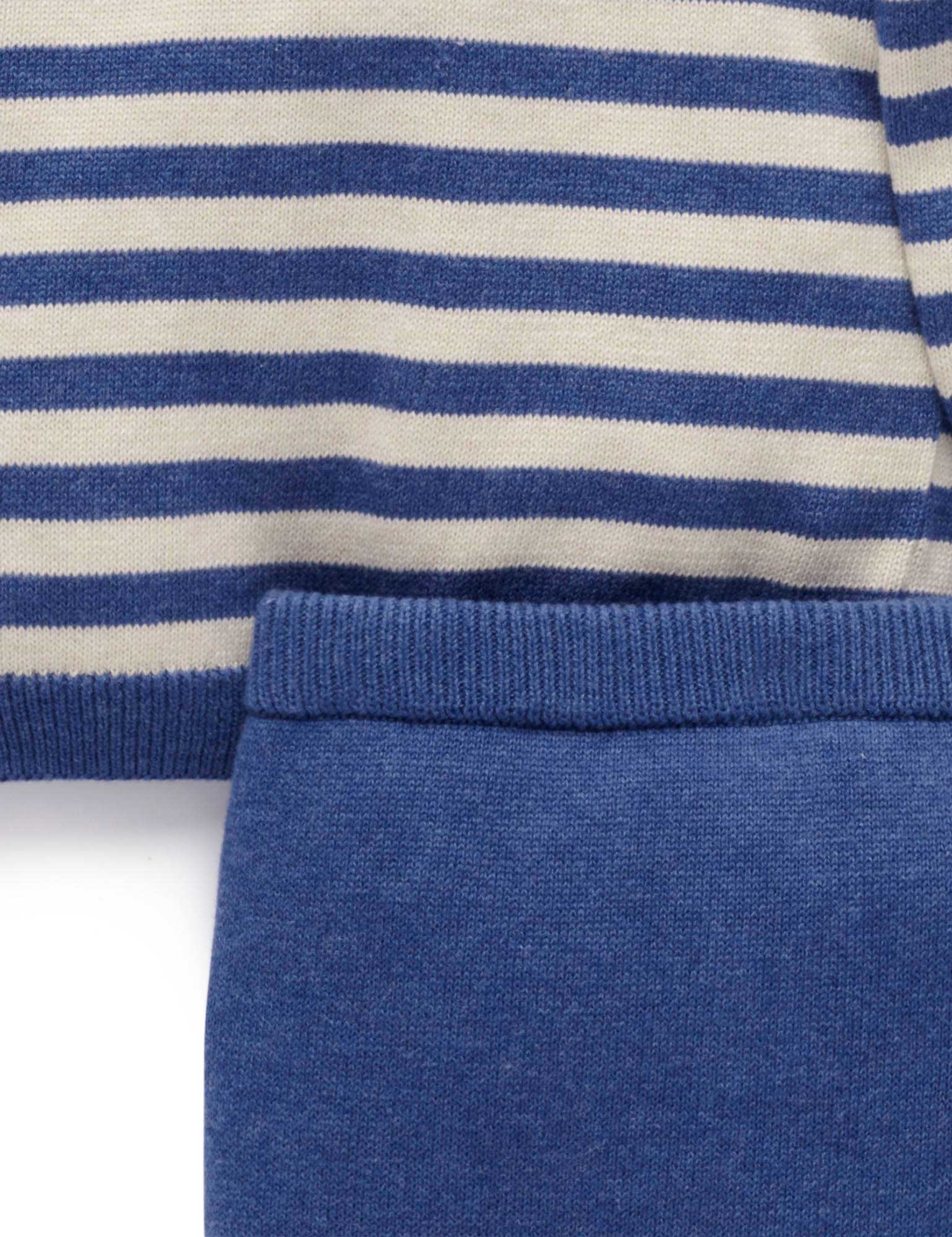 Purebaby Polo Knit Set