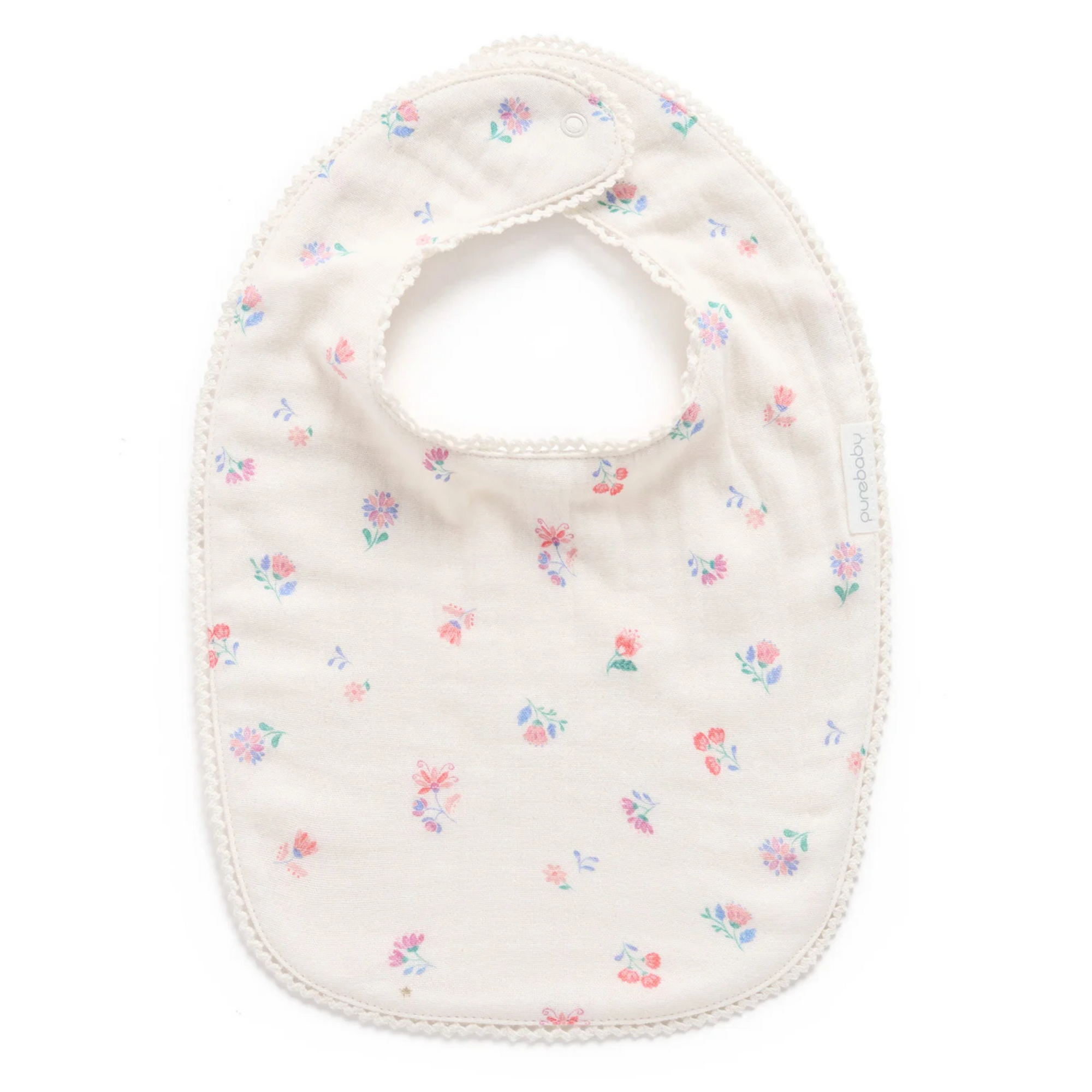 Purebaby Fiesta Bib - Marigold Print