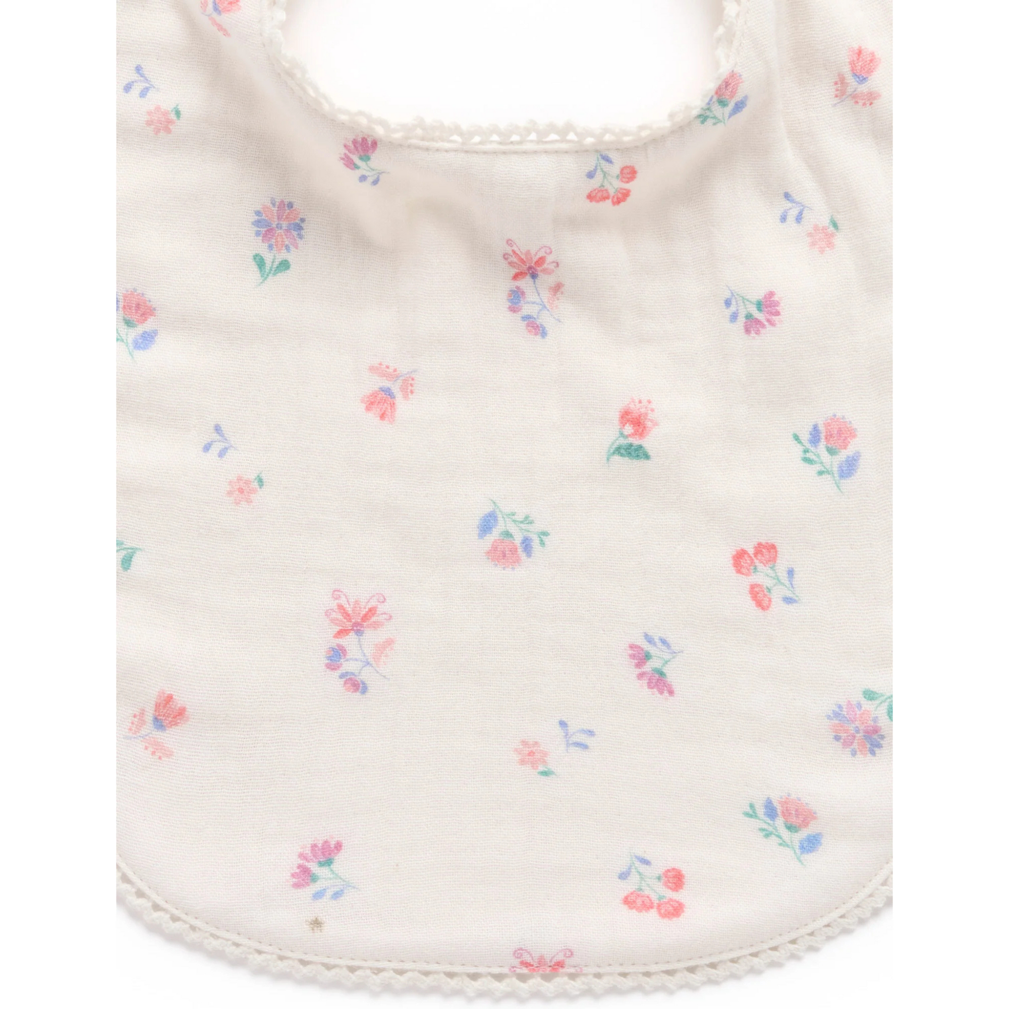 Purebaby Fiesta Bib - Marigold Print