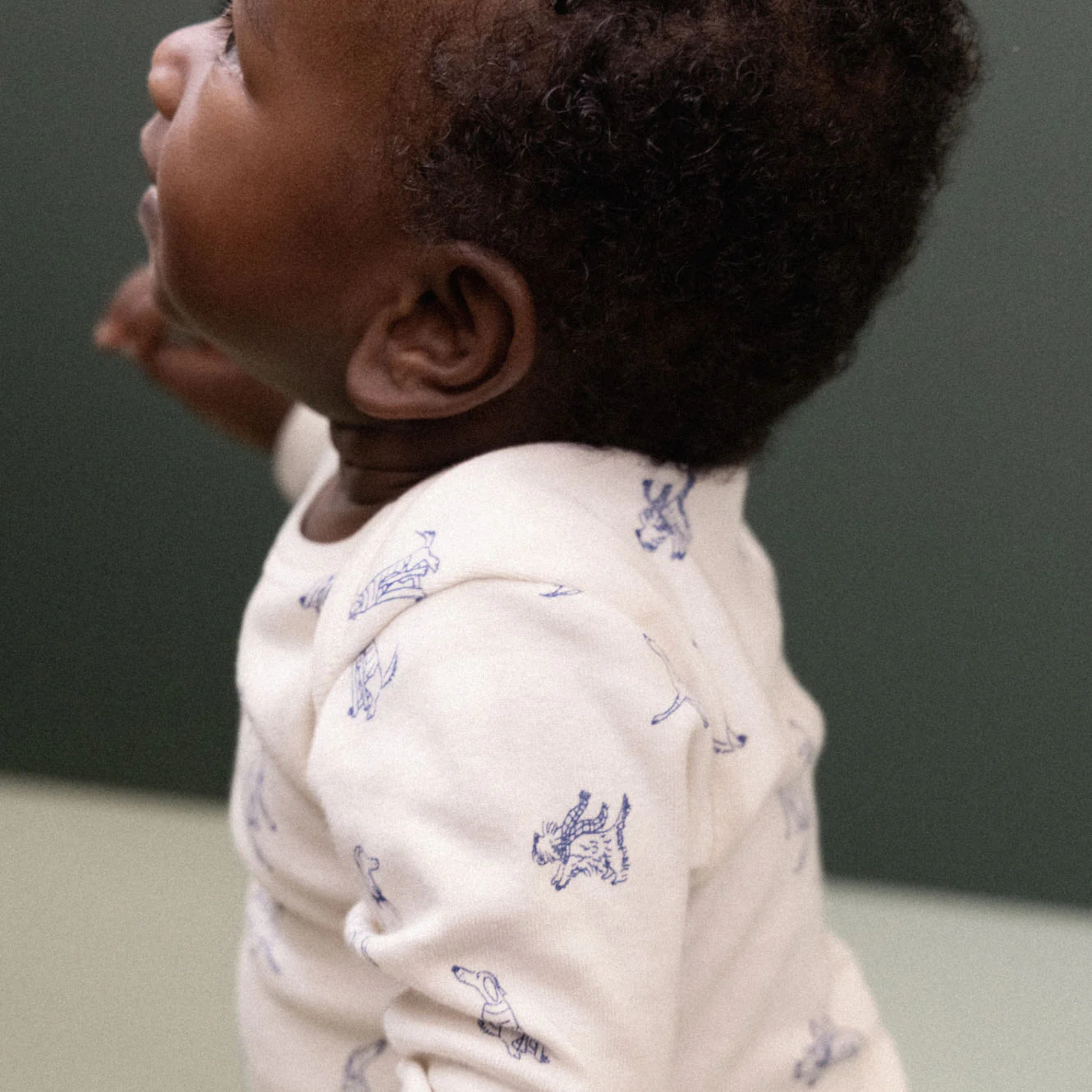Nature Baby Long Sleeve Bodysuit - Lucky Print