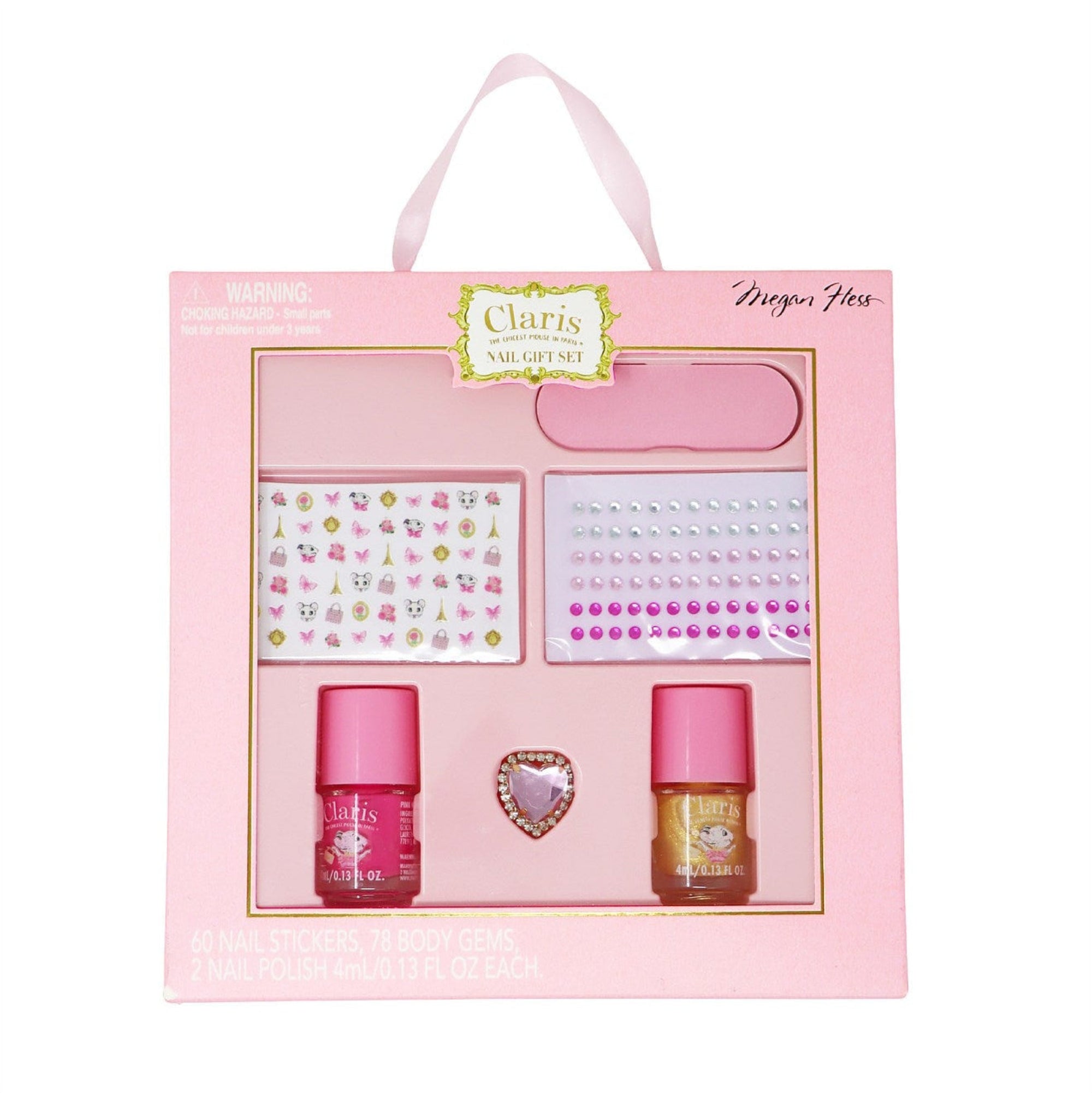 Claris the Chicest Mouse in Paris Nail Gift Set