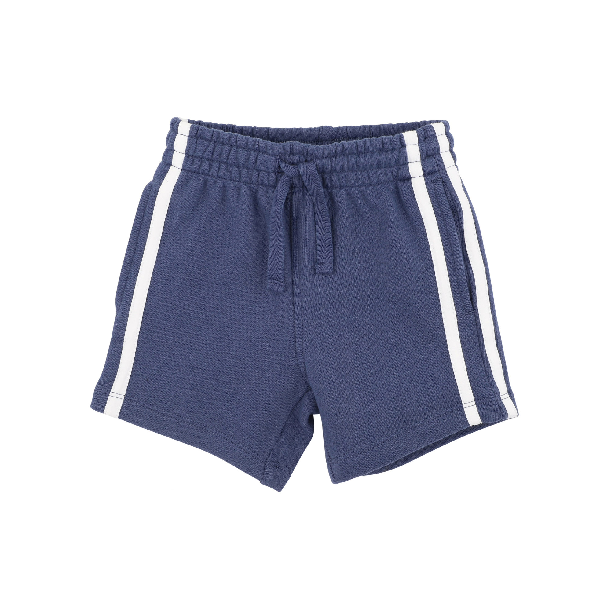 Bébé Side Stripe Shorts - Moonlight Blue