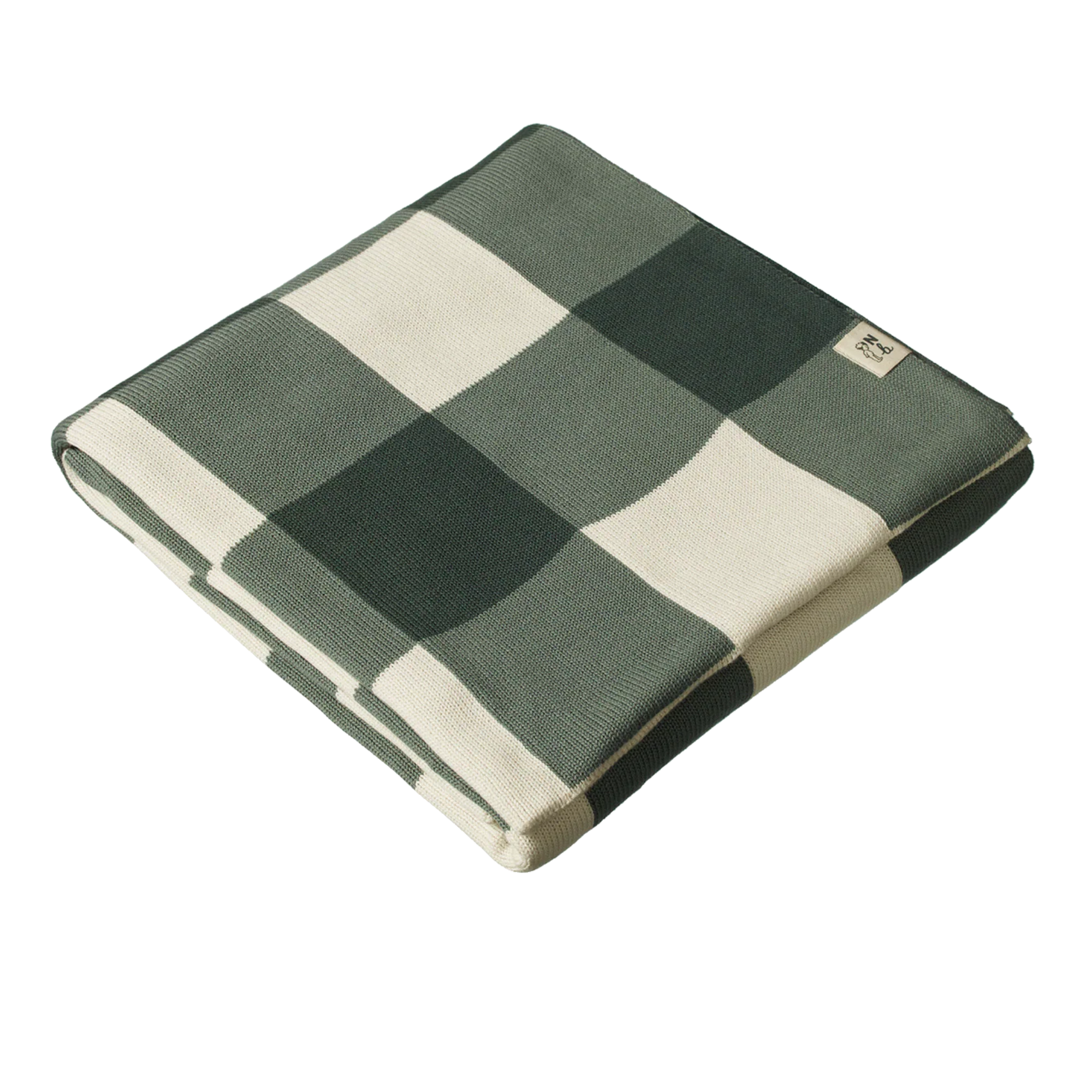 Nature Baby Dune Blanket - Thyme Check