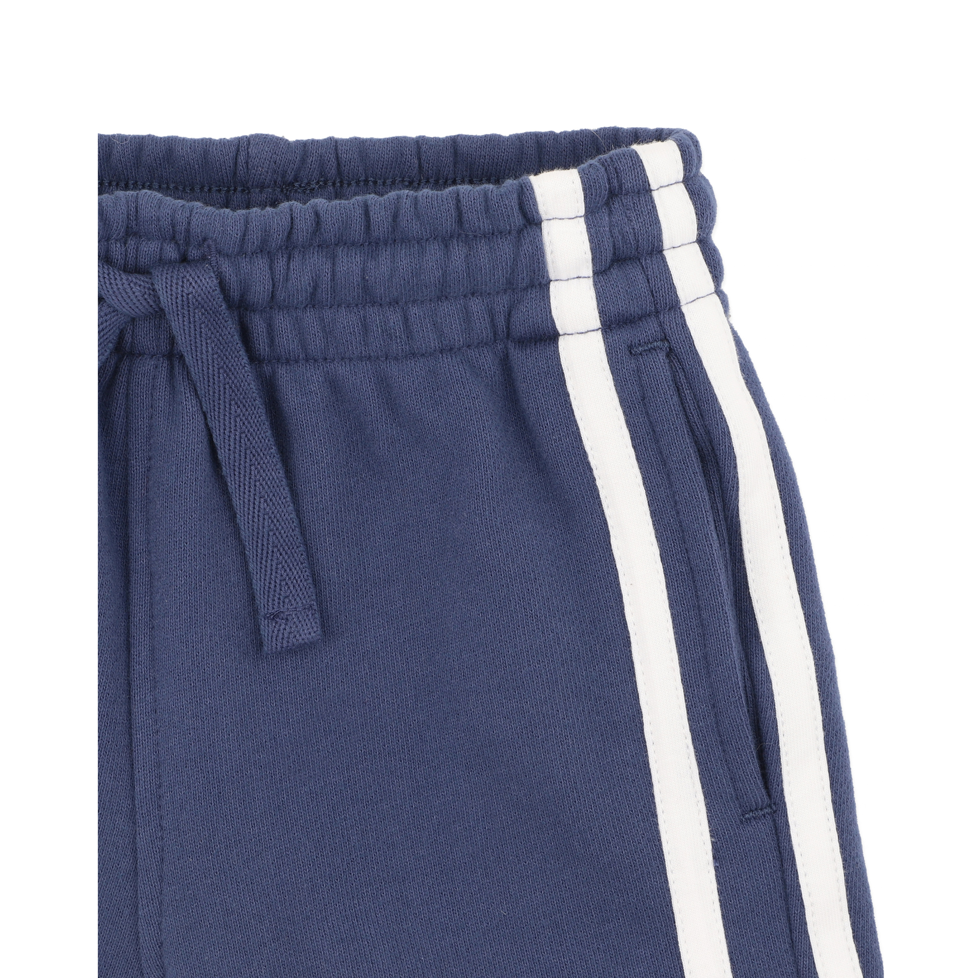 Bébé Side Stripe Shorts - Moonlight Blue