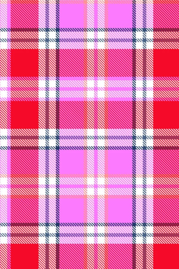 Sunset Plaid Check Short