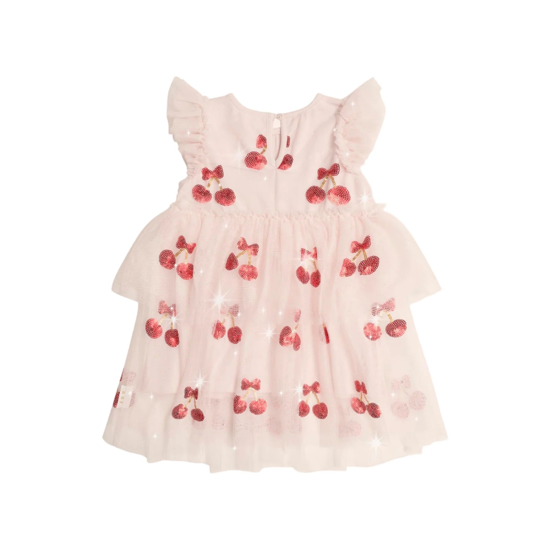 Huxbaby - Sequin Cherry Pie Tulle Dress