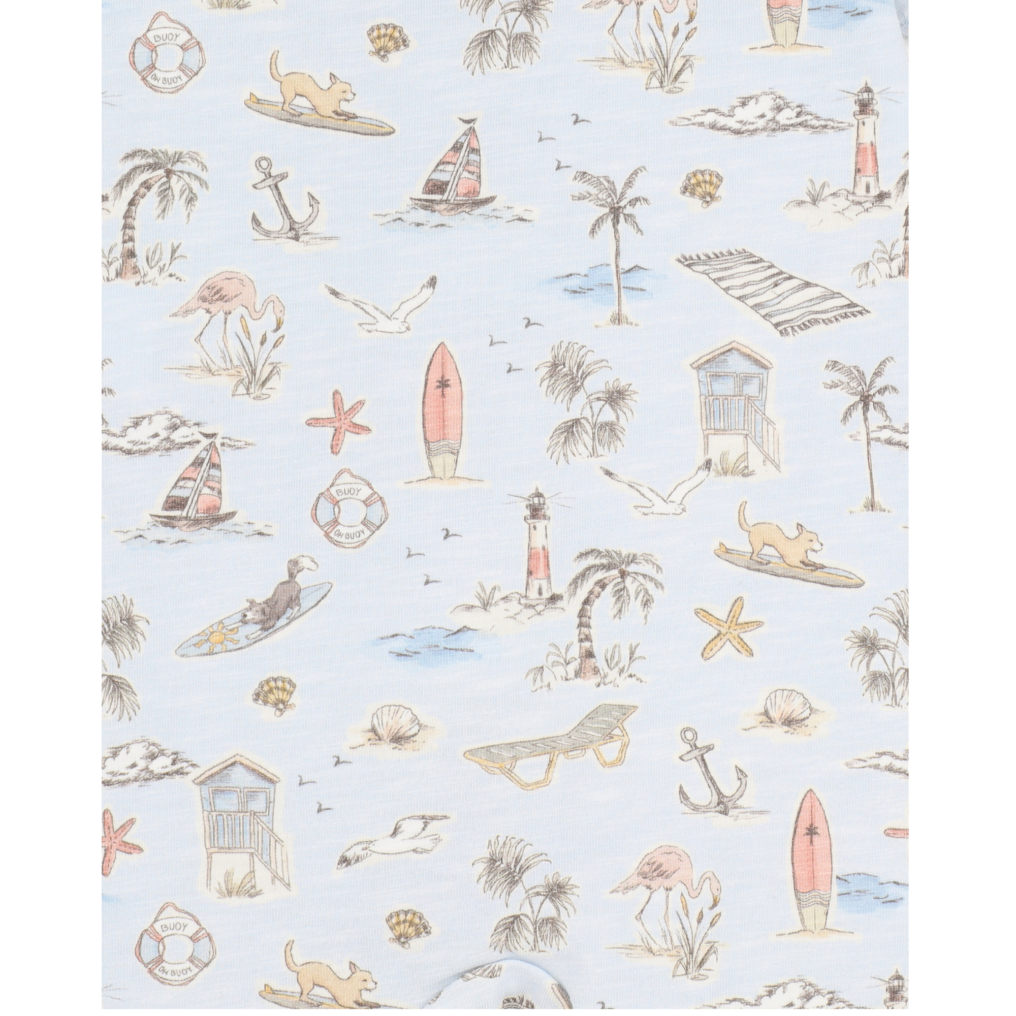 Bébé Max Organic Ss Zipsuit - Max Print