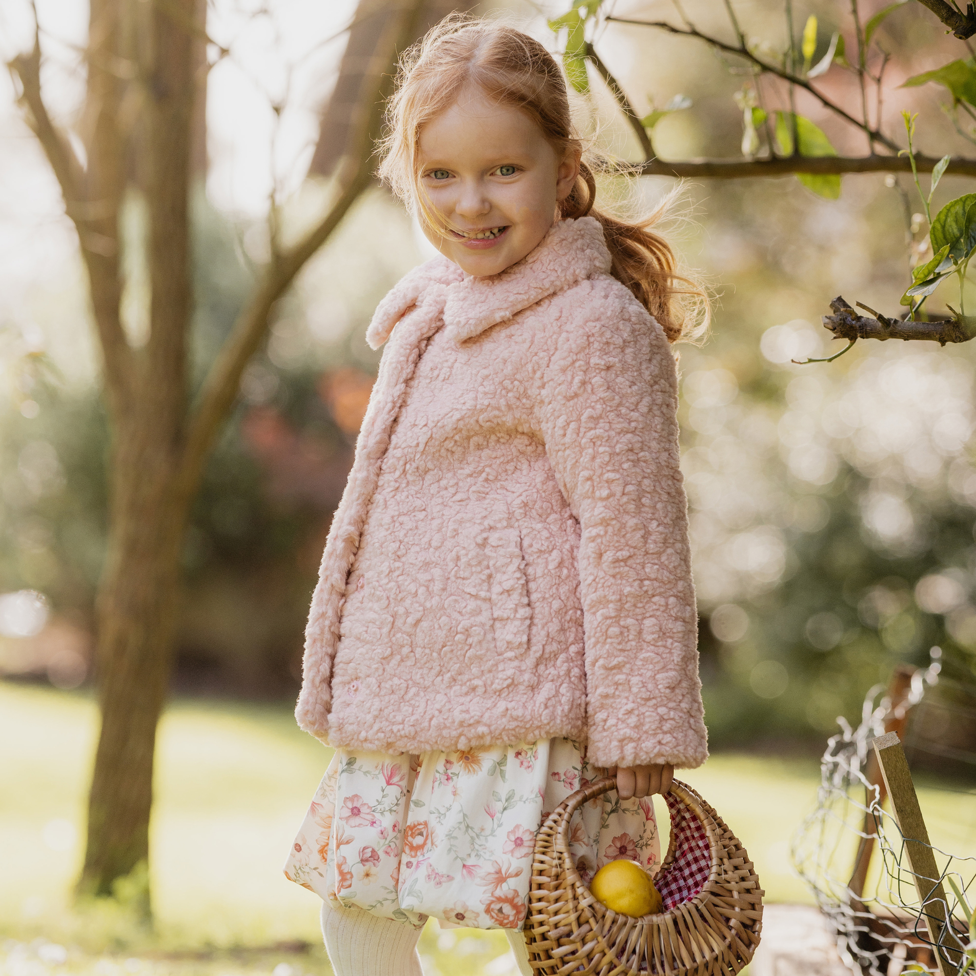 Bebe Emmy Sherpa Jacket - Dusty Rose