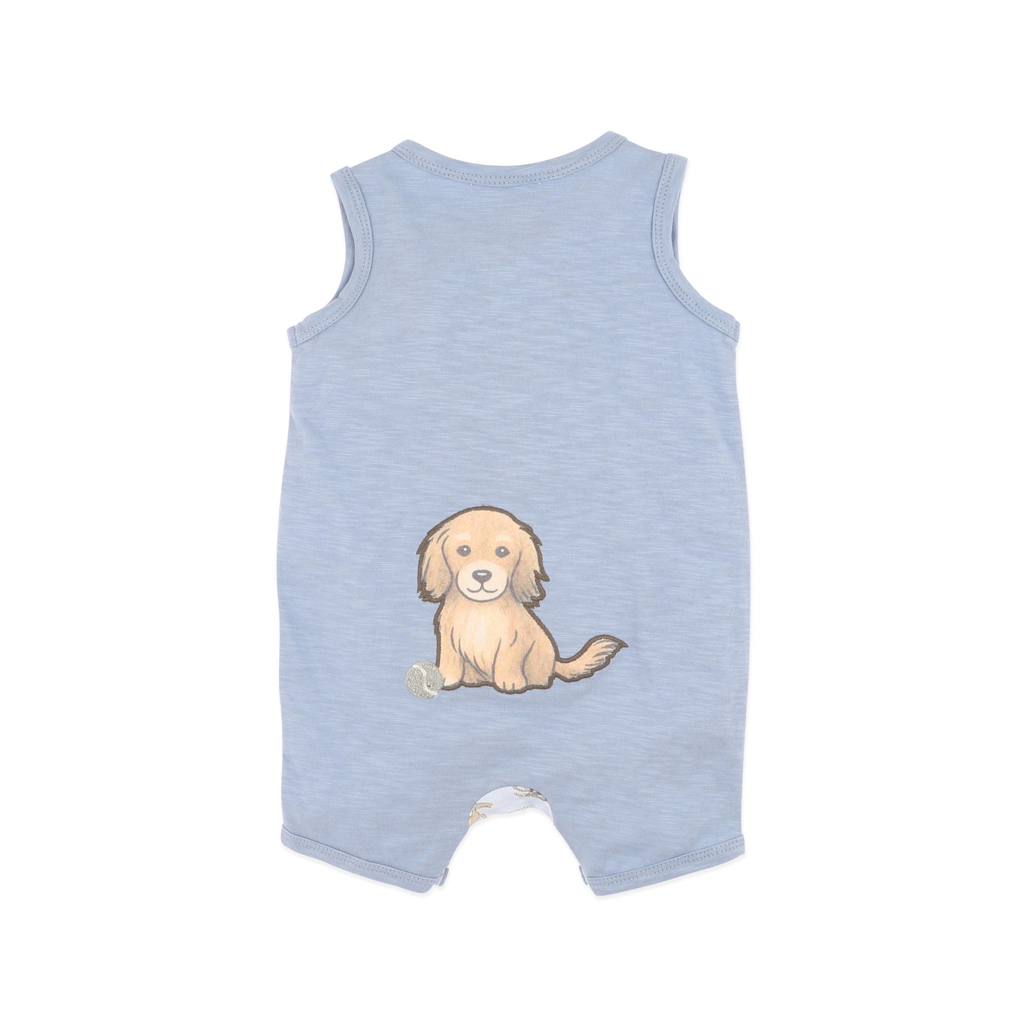 Bébé Max Print Puppy Romper - Max Print
