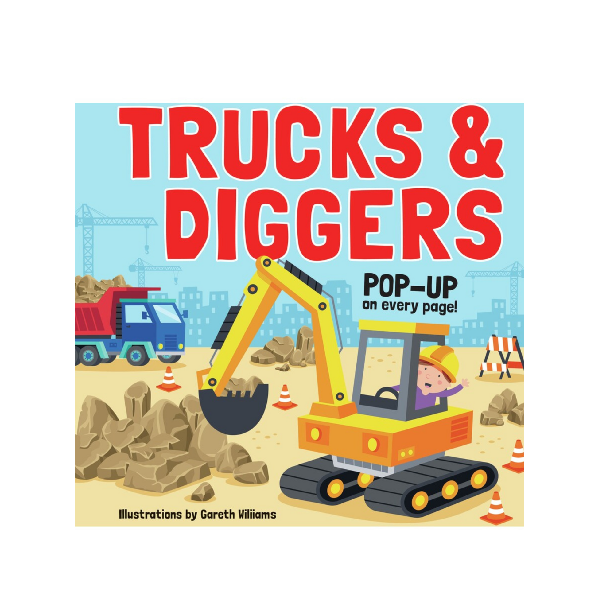 Diggers and Trucks - Popup Book