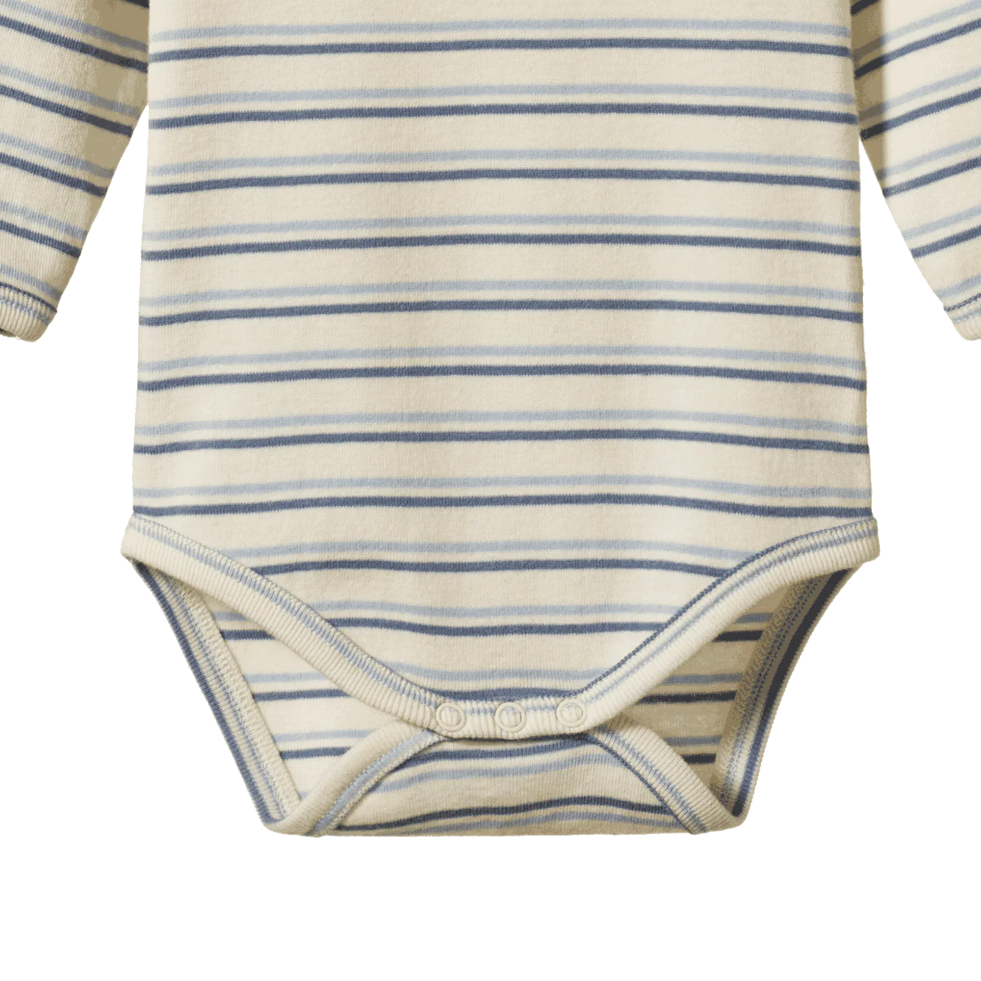 Nature Baby Long Sleeve Bodysuit - Horizon Stripe