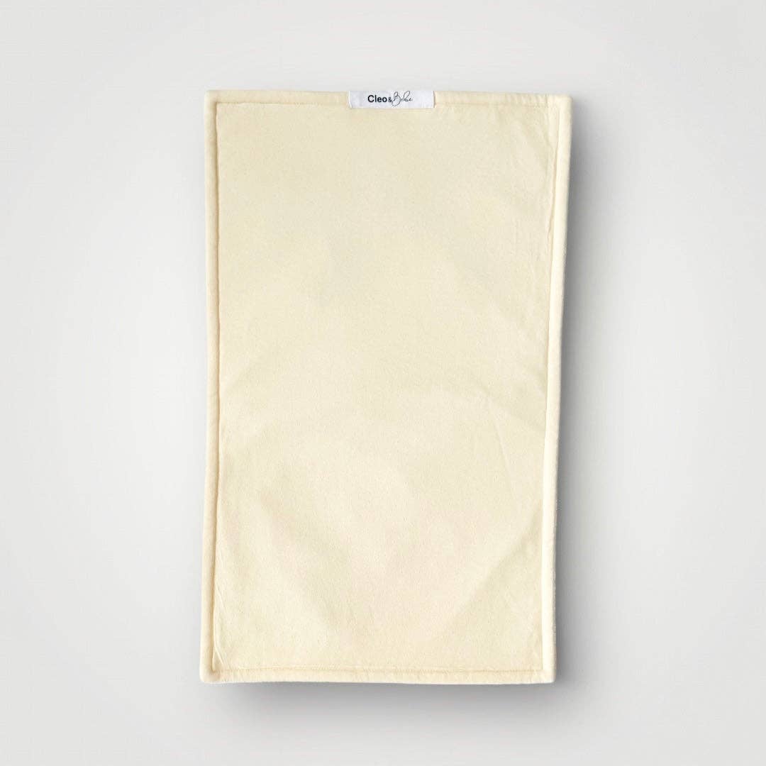 Waterproof Burp Cloths: Pink Peony