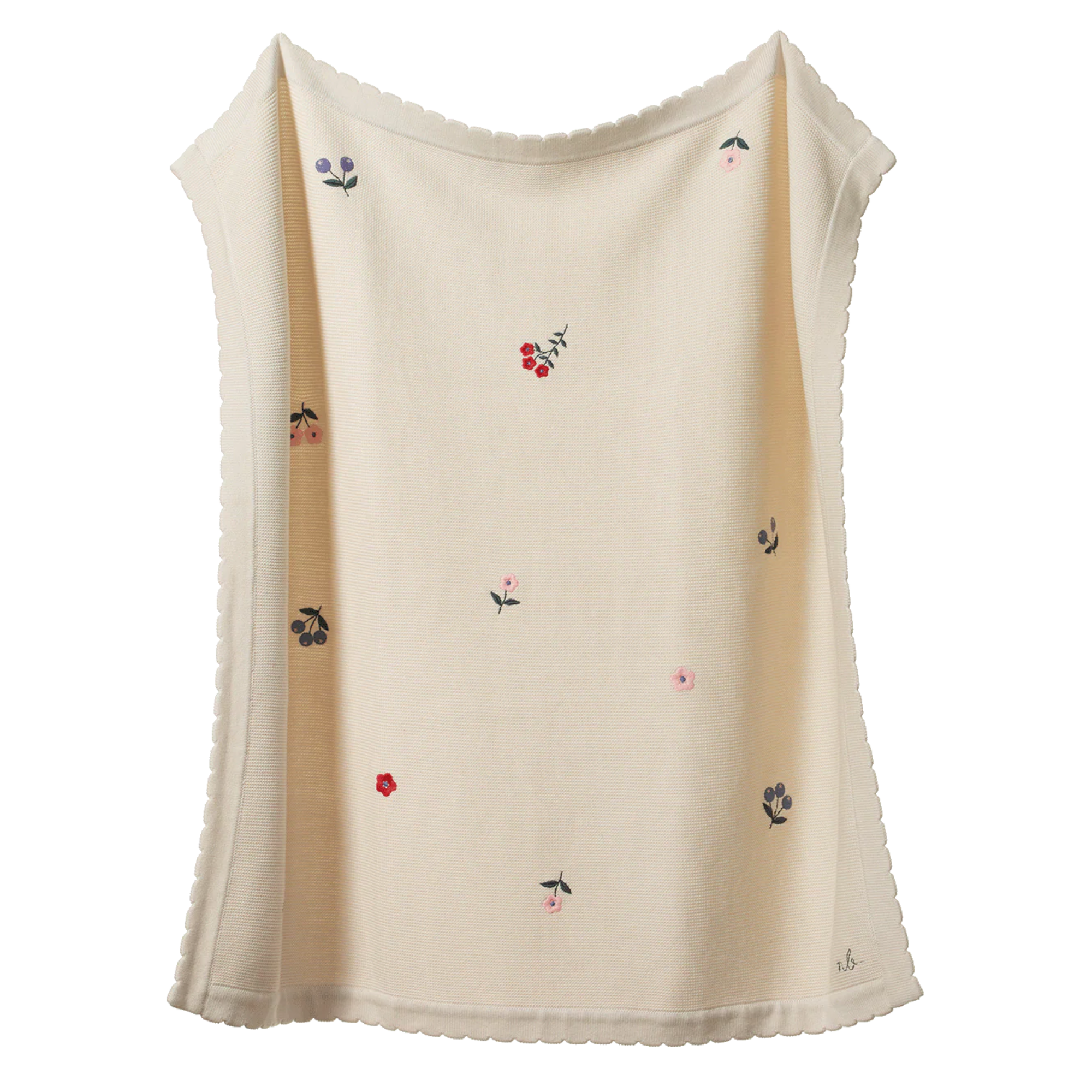 Nature Baby Fern Blanket - Berry Garden