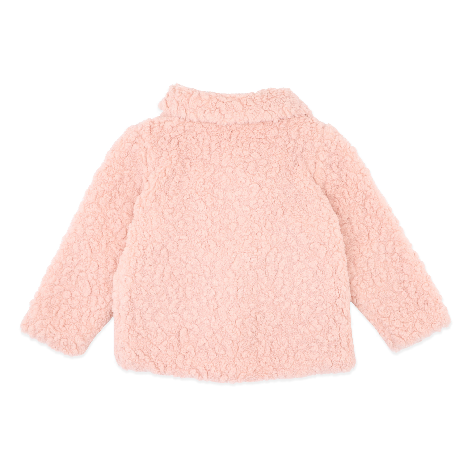 Bebe Emmy Sherpa Jacket - Dusty Rose