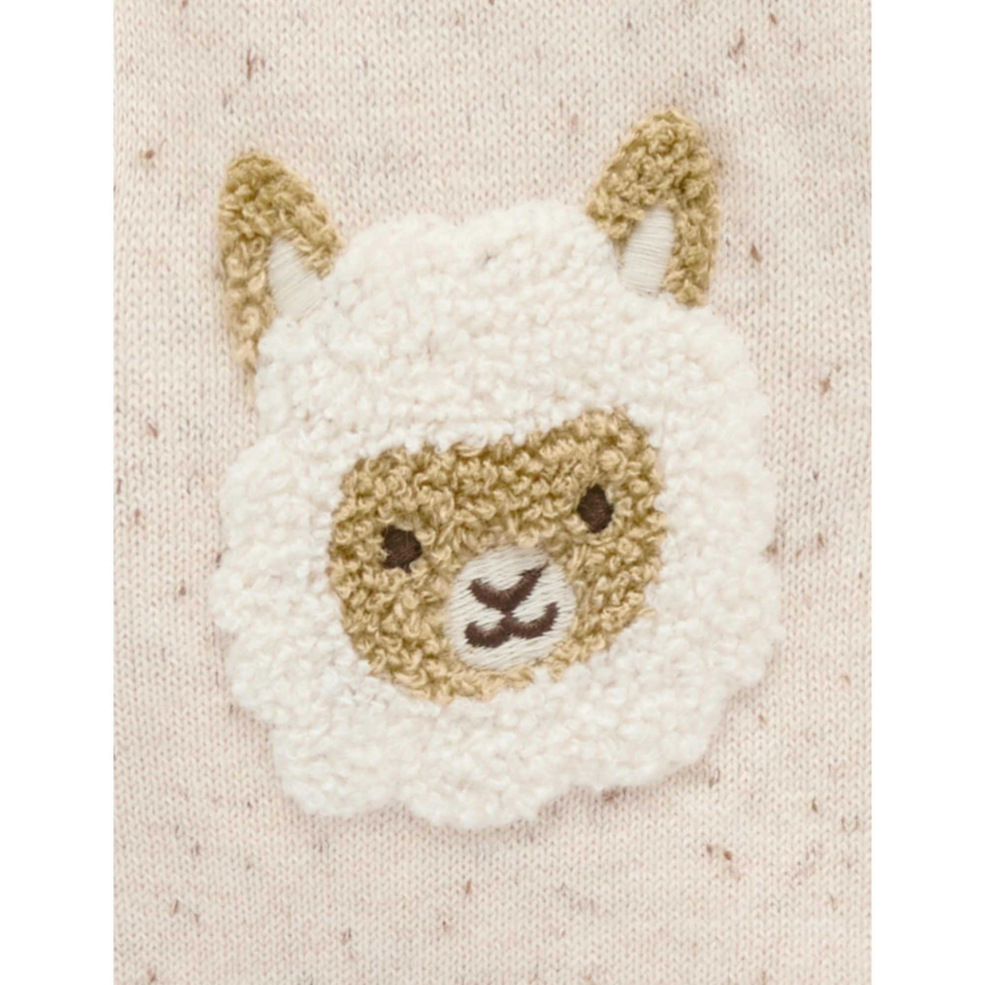 Purebaby Fiesta Friends Cardigan - Sand Neppy