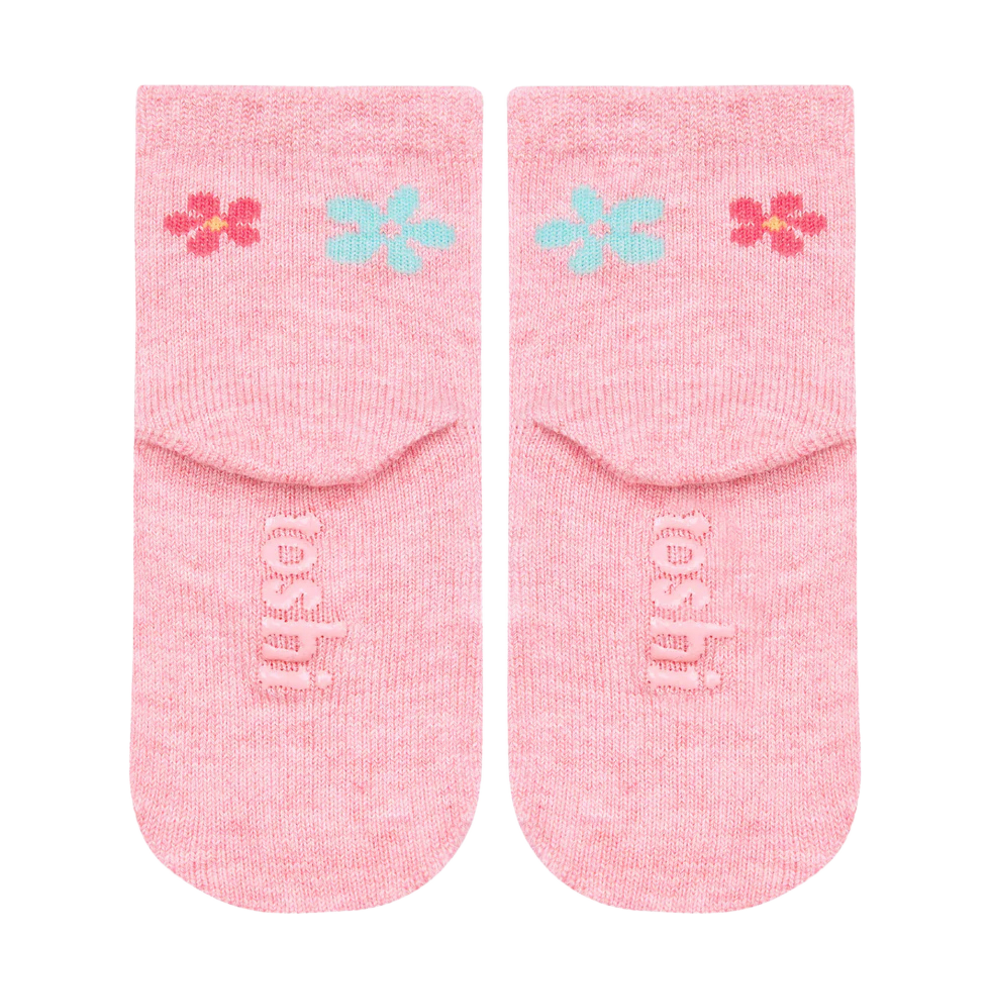 Toshi Organic Socks Ankle Jacquard - Daisy