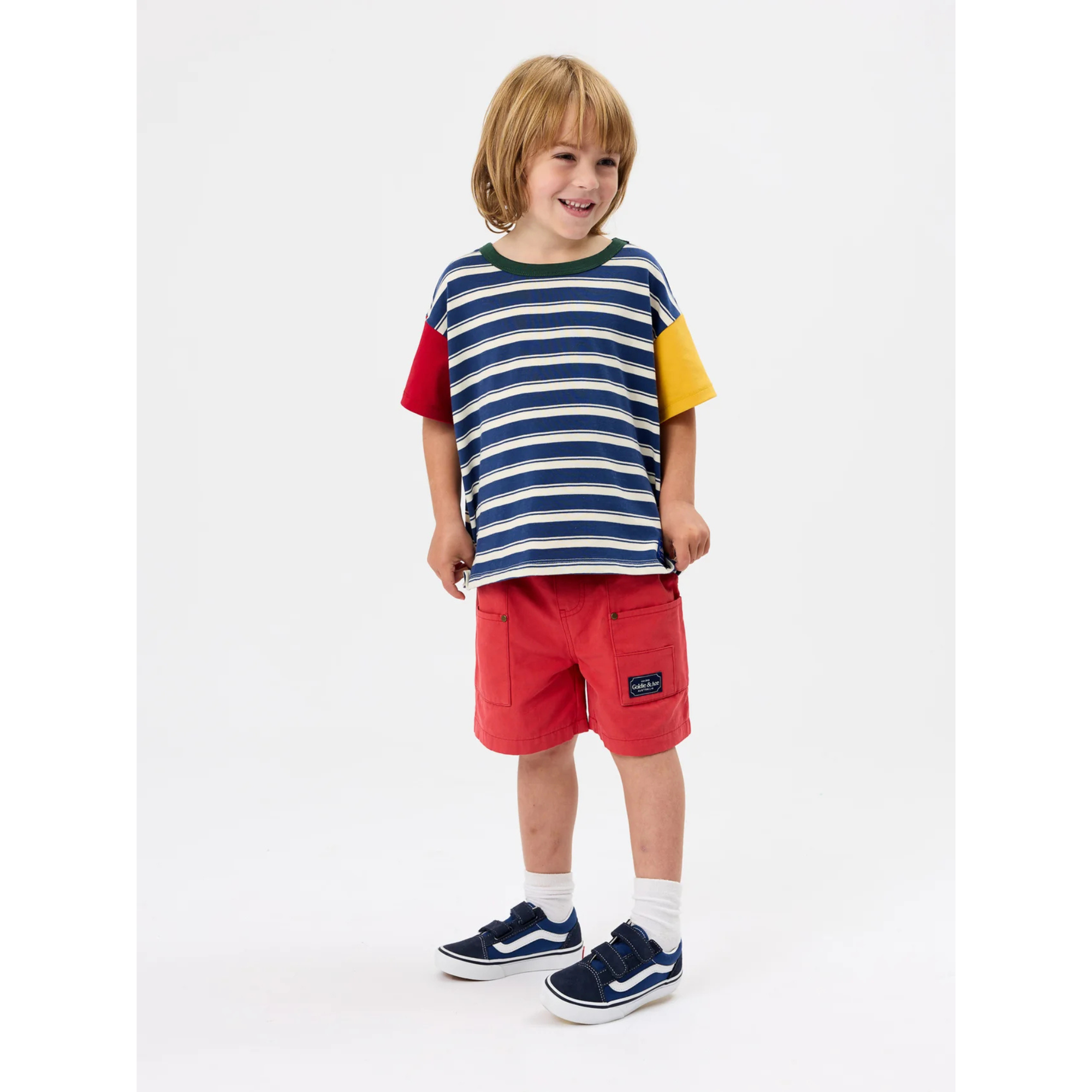 Goldie + Ace Oversized Stripe T-shirt