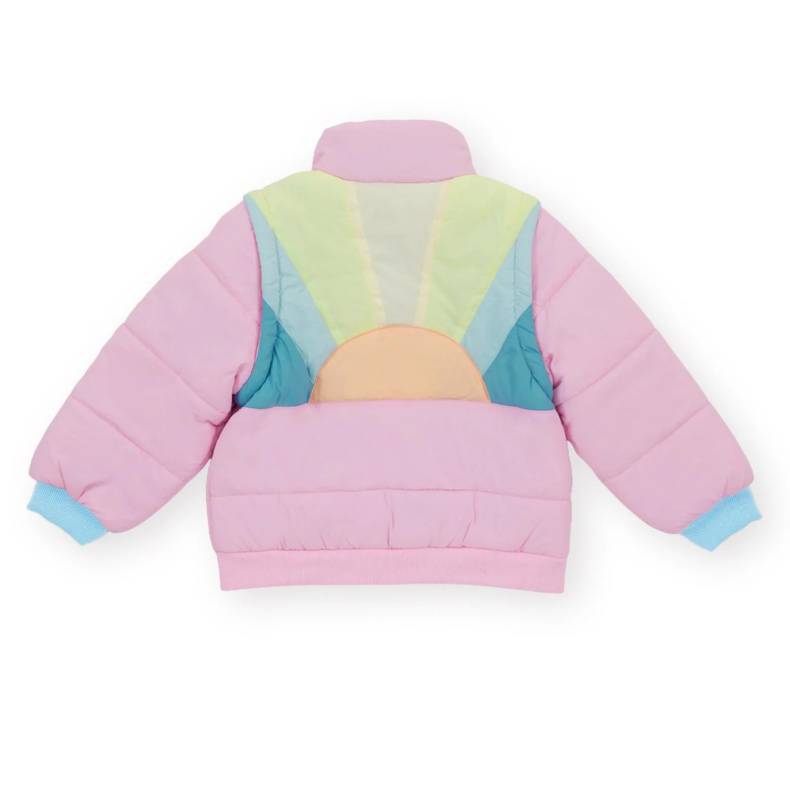 Goldie +Ace Charlie Sunrise Parka Jacket/Vest - Pastel