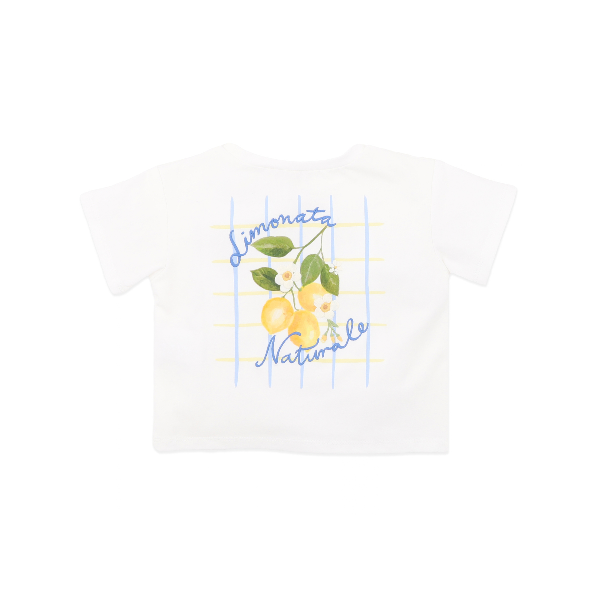Fox & Finch Piccolina Organic Limonata Tee - White