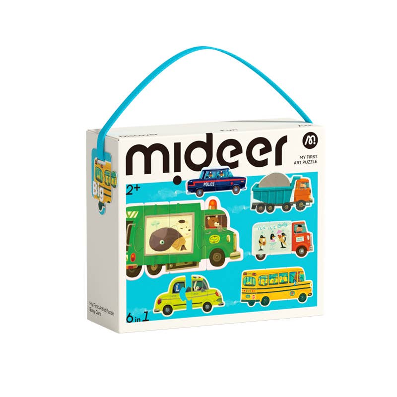 MiDeer My First Artist Puzzle-Busy Cars
