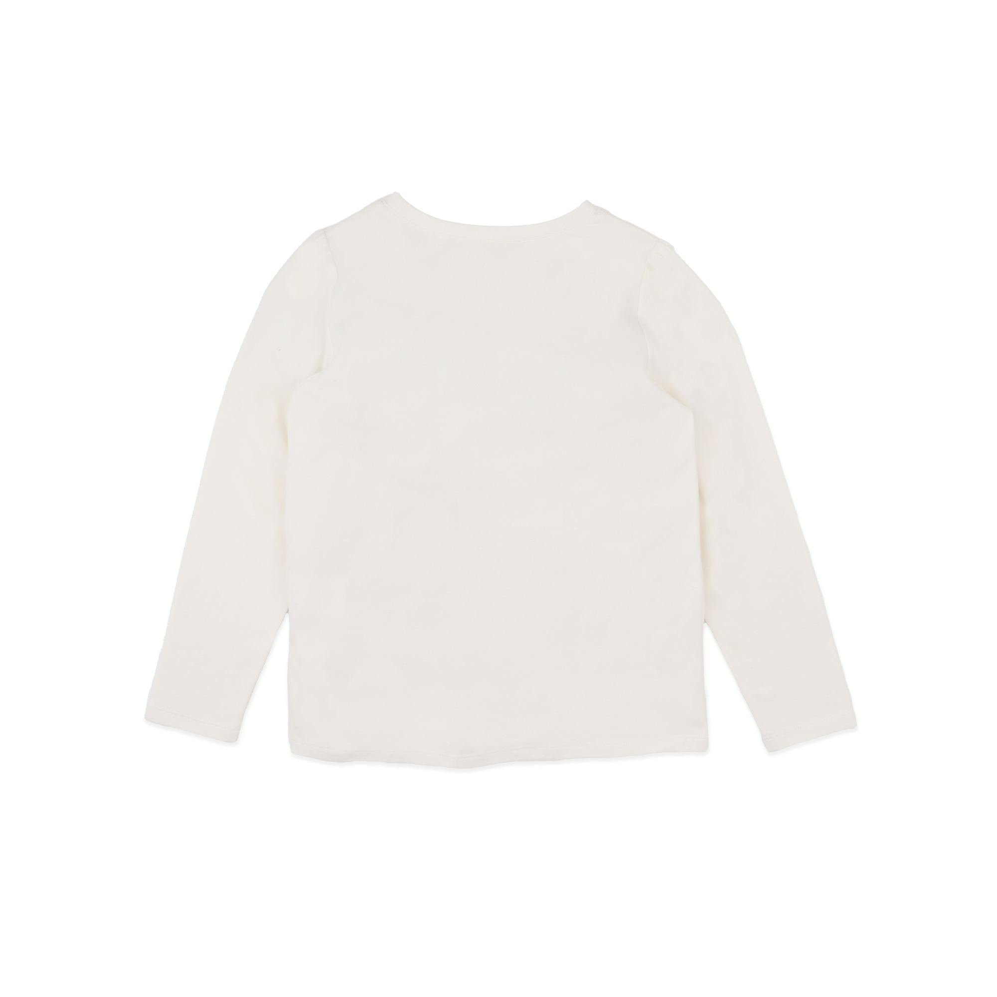 Bebe Winnie horse organic ls tee - Cream