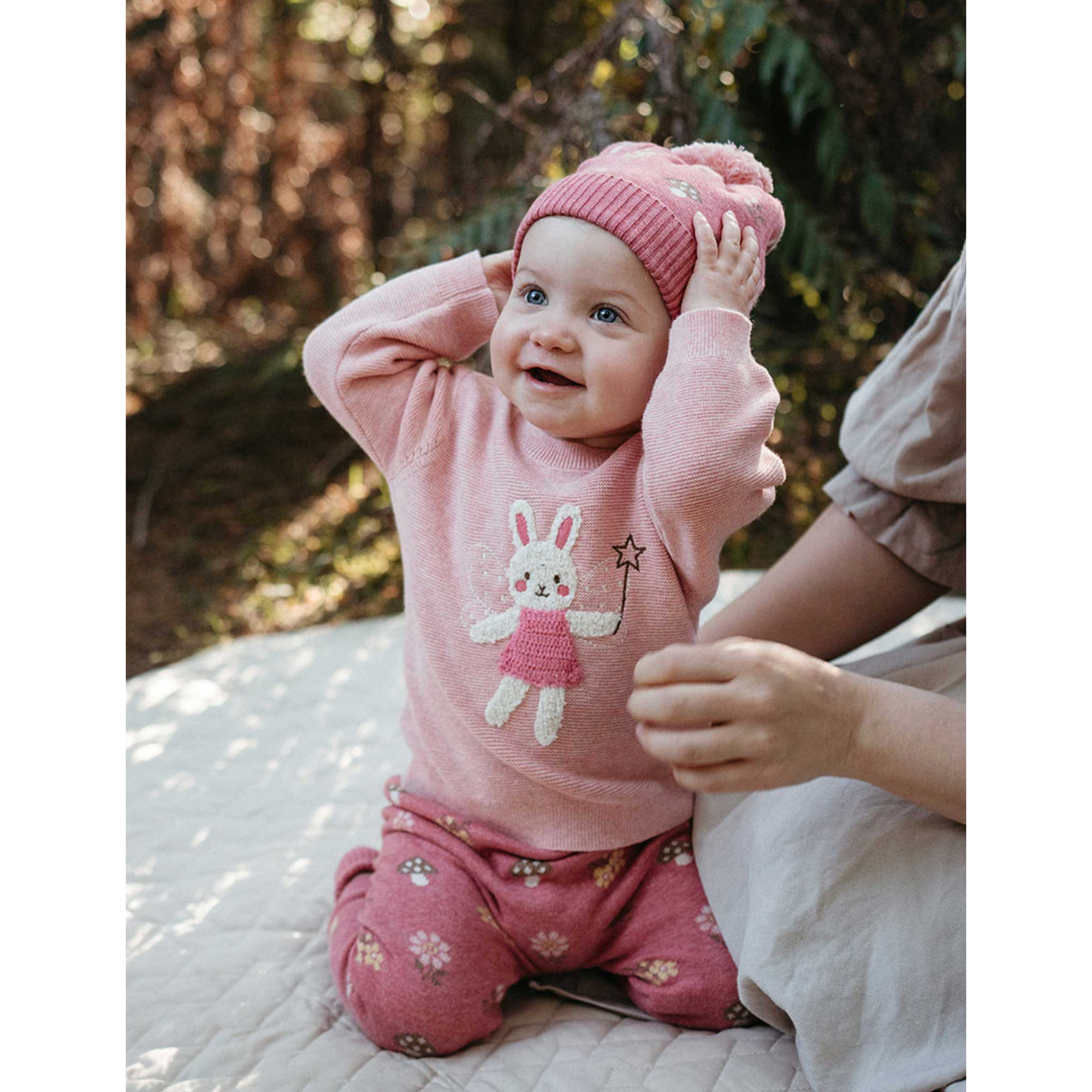 Purebaby Magical Forest Leggings - Toadstool